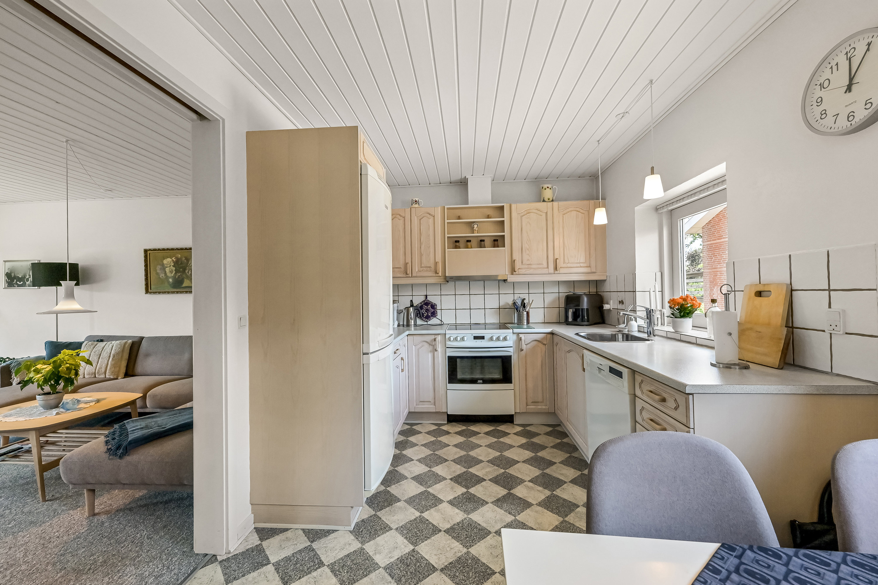 Fremhævet køkken billede i fuldskærmstilstand. Billede af Jættevej 56B, Skibbild, 7480 Vildbjerg