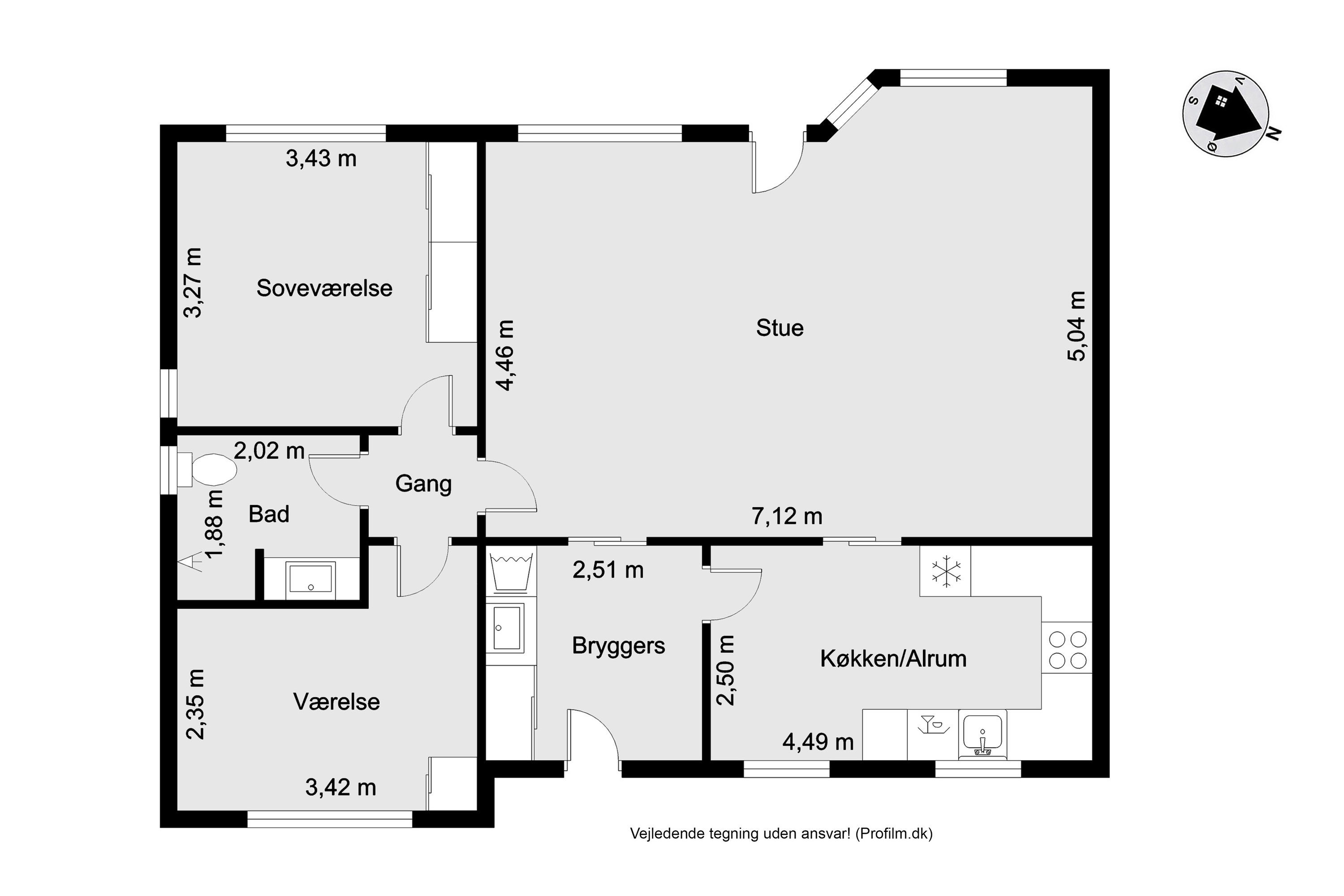 Plantegninger billede af Jættevej 56B, Skibbild, 7480 Vildbjerg