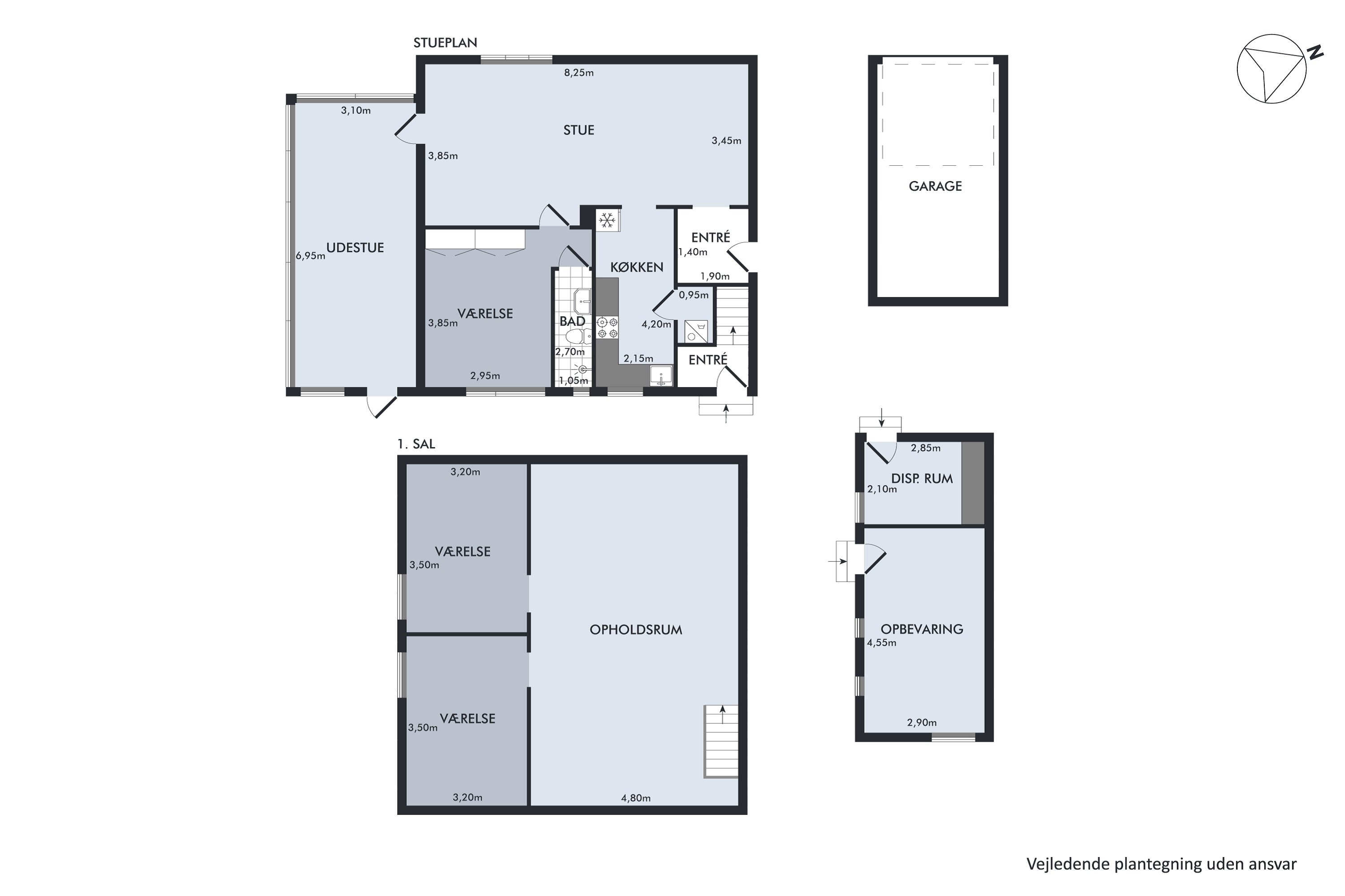 Plantegninger billede af Hovedgaden 47, 8860 Ulstrup
