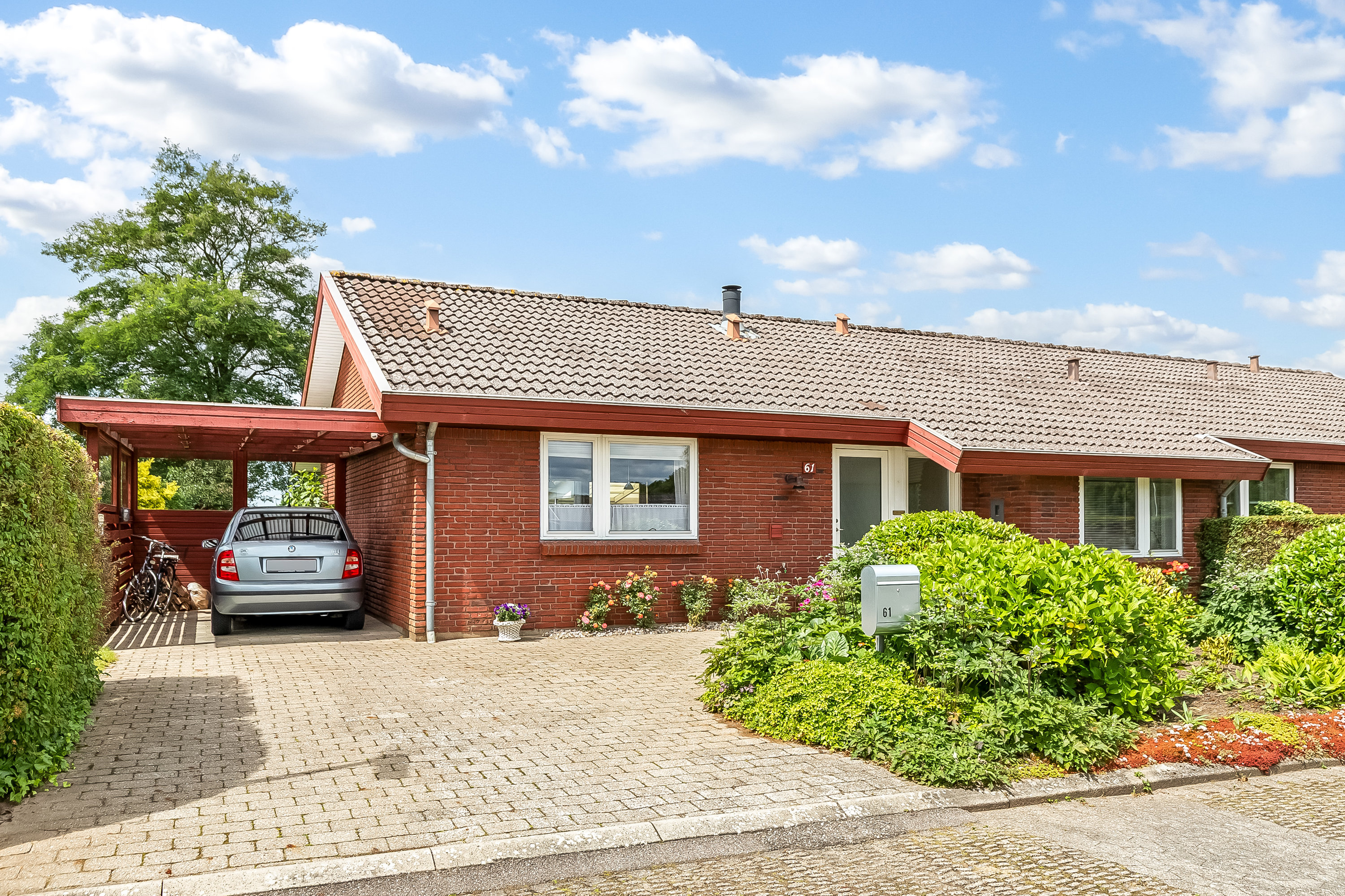 Miniaturebillede 1: ejendommen. Billede af Julivænget 61, Bramdrupdam, 6000 Kolding