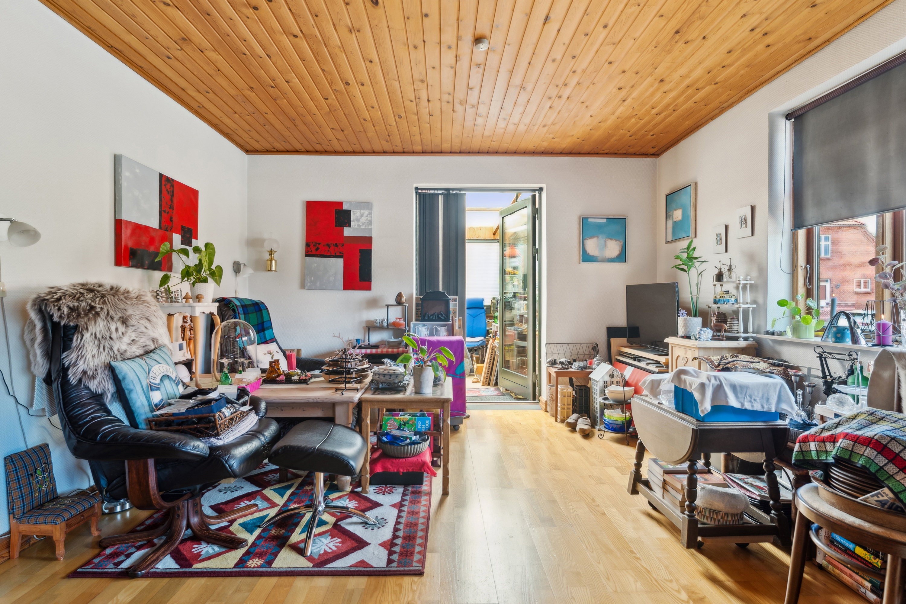 Fremhævet stue billede i fuldskærmstilstand. Billede af Hovedgaden 47, 8860 Ulstrup