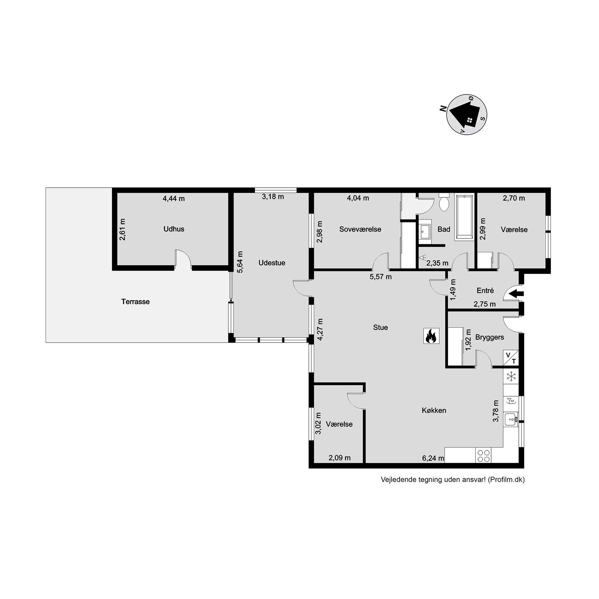 Plantegninger billede af Julivænget 61, Bramdrupdam, 6000 Kolding