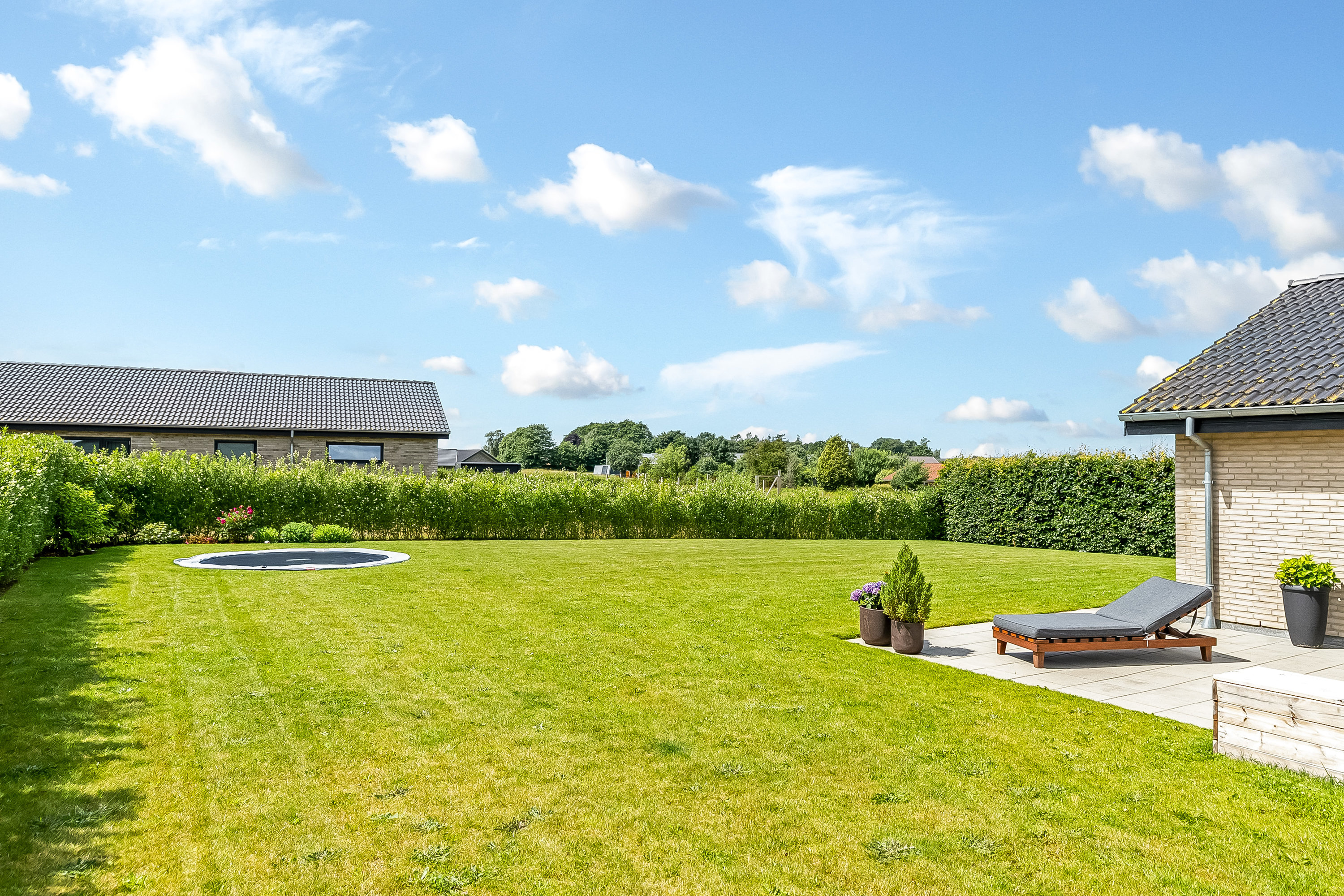 Fremhævet have billede i fuldskærmstilstand. Billede af Soldaterparken 9, Vester Nebel, 6040 Egtved