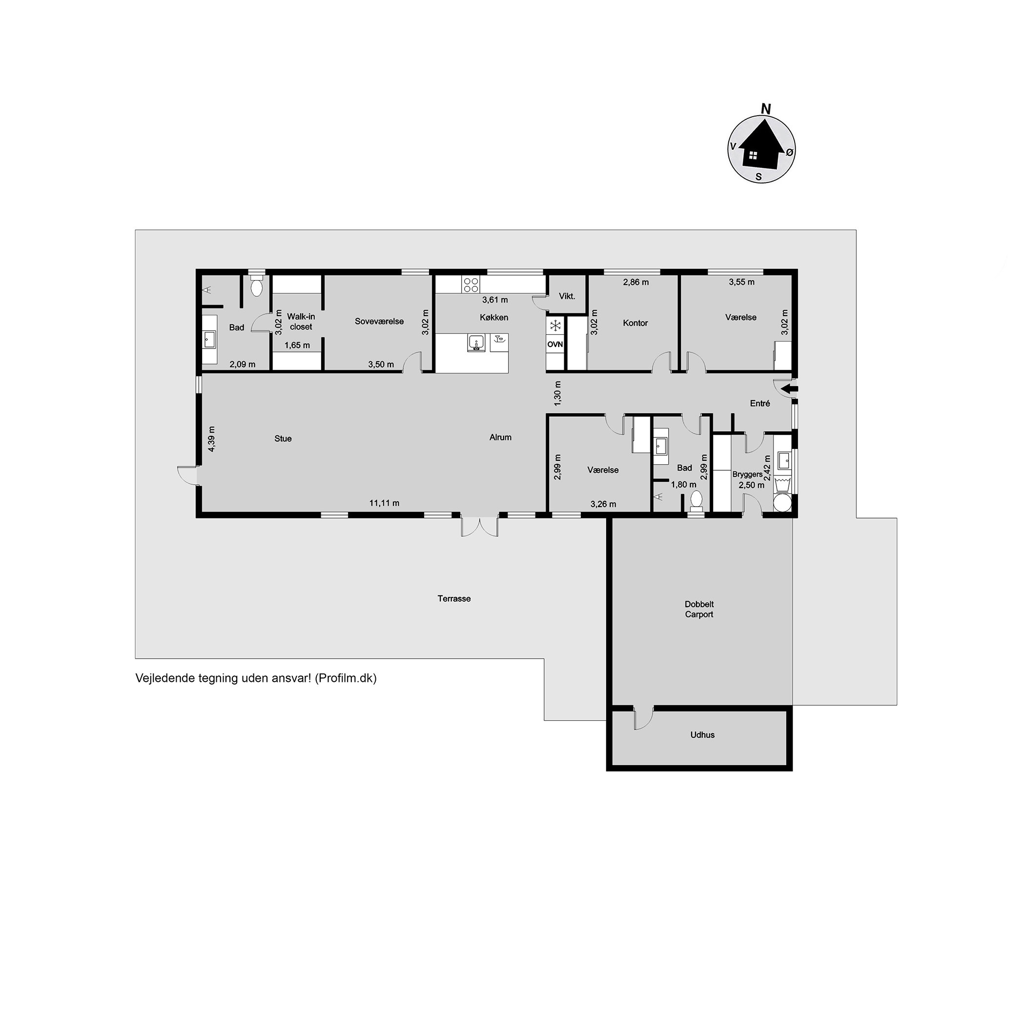 Plantegninger billede af Soldaterparken 9, Vester Nebel, 6040 Egtved