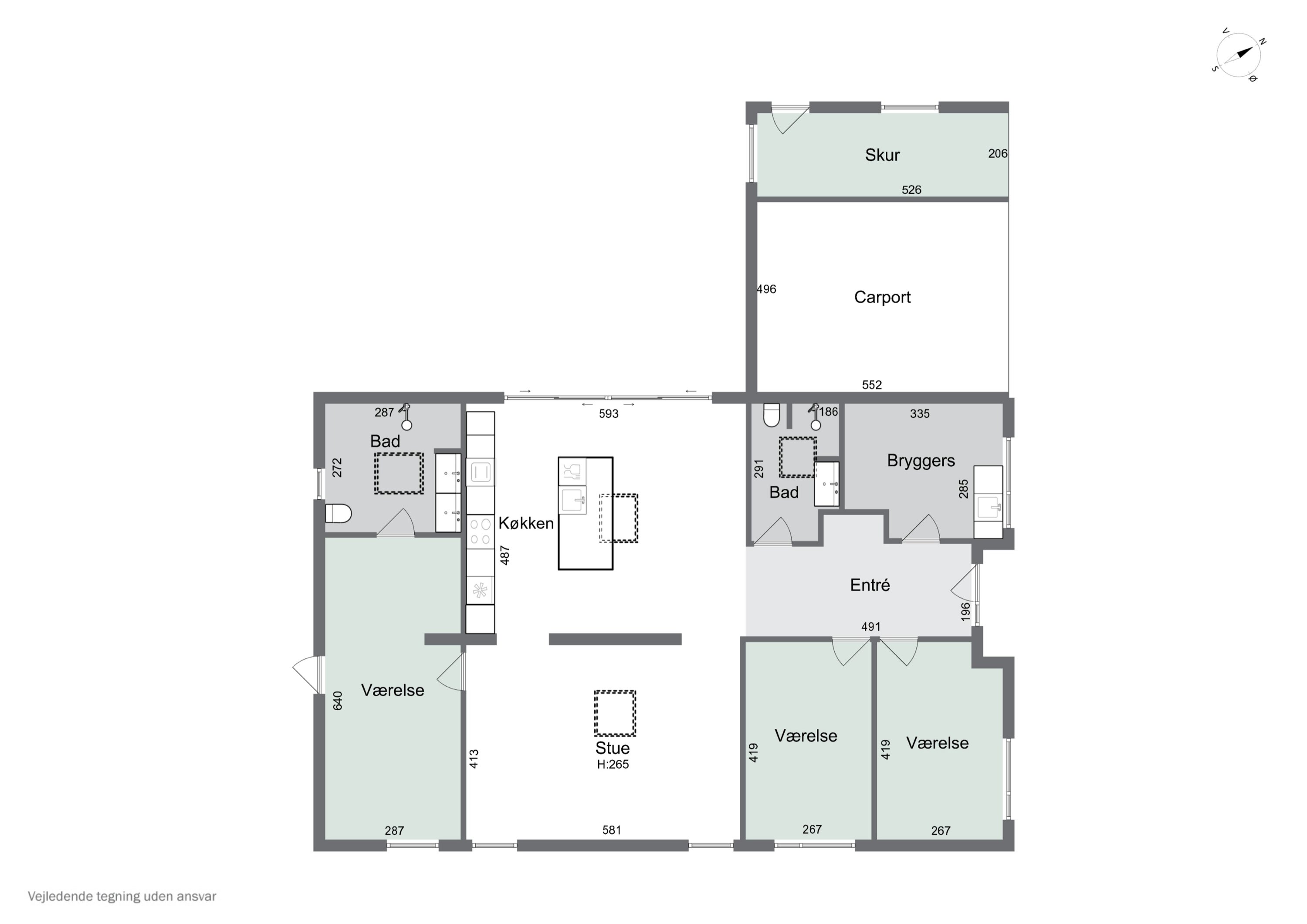 Plantegninger billede af Skrænten 24, Korsør Syd, 4220 Korsør