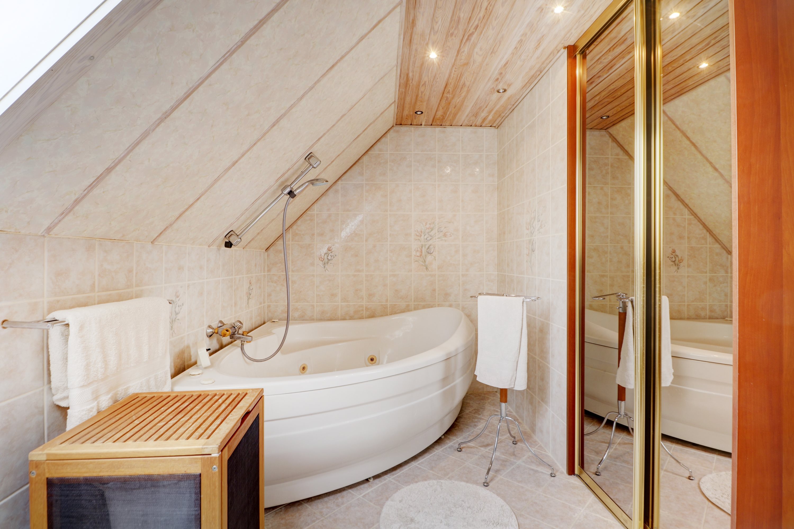 Fremhævet badeværelse billede i fuldskærmstilstand. Billede af Skovbrinken 28, 3450 Allerød