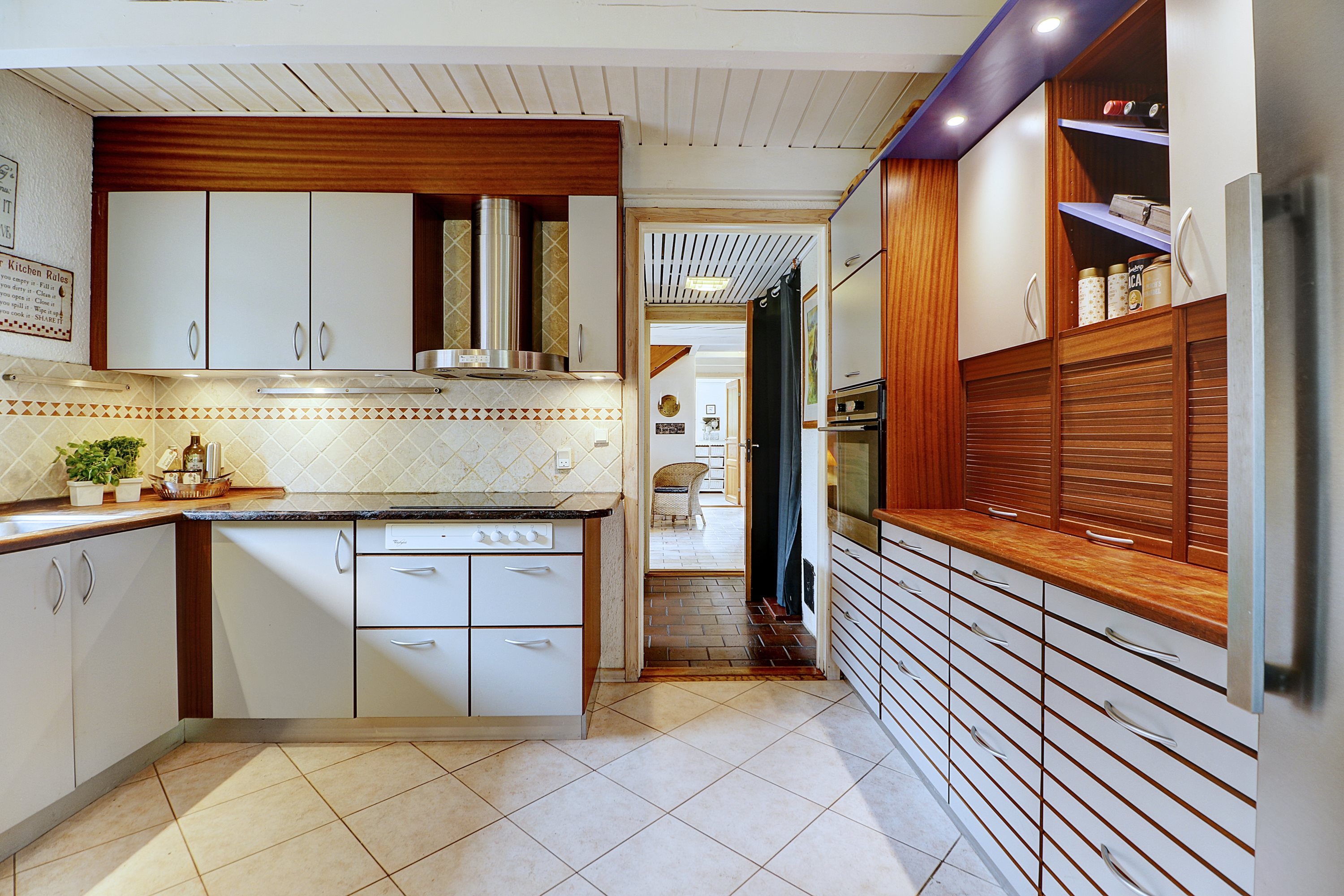 Fremhævet køkken billede i fuldskærmstilstand. Billede af Skovbrinken 28, 3450 Allerød