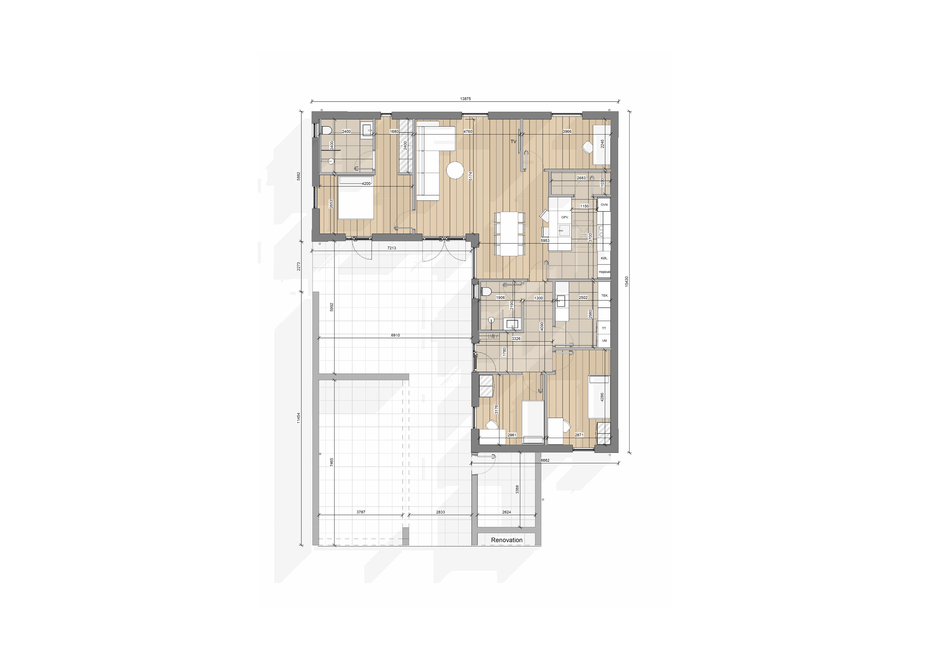 Plantegninger billede af Natskyggen 36, 7190 Billund