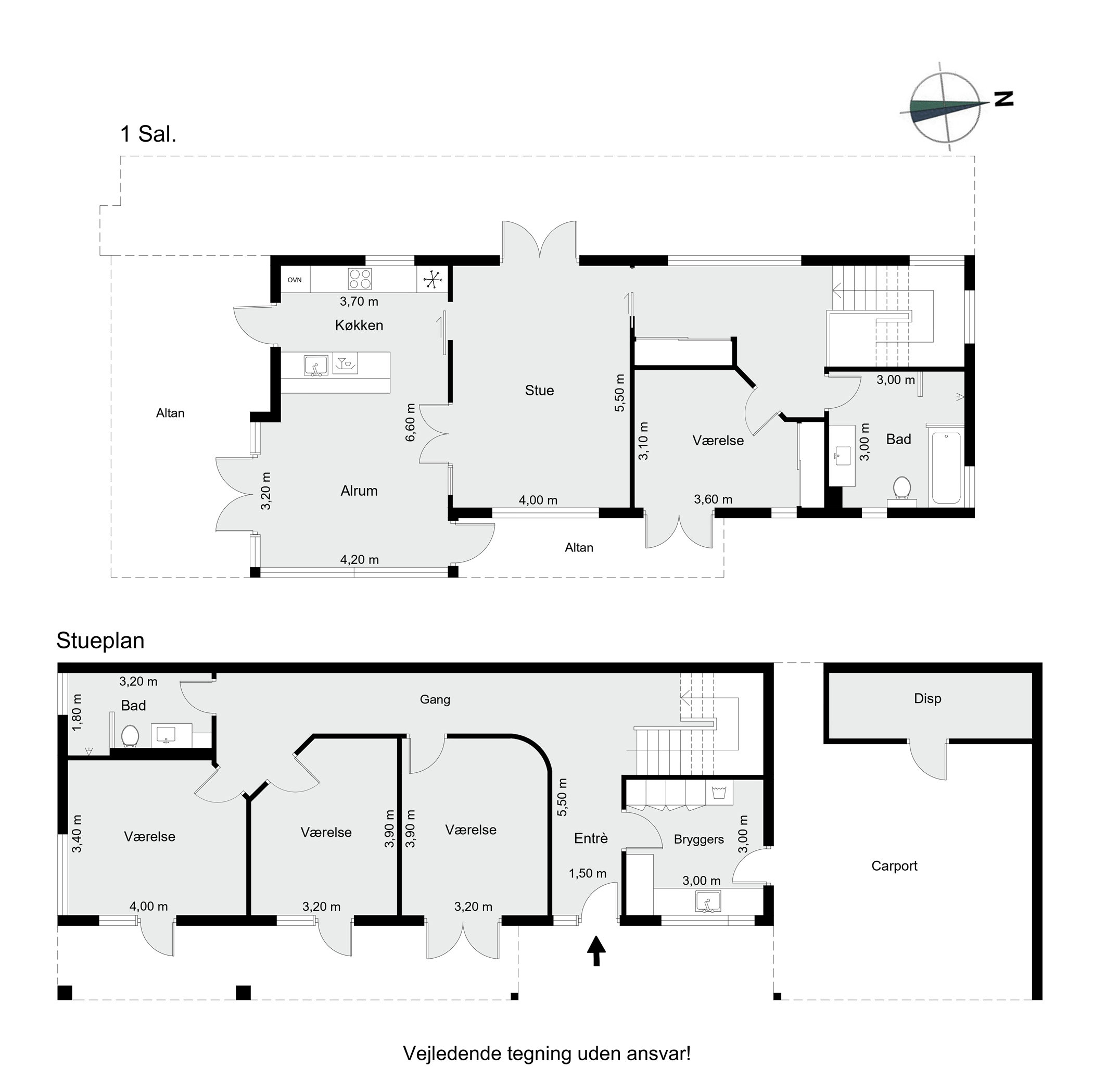 Plantegninger billede af Horsensvej 116, Tebstrup, 8660 Skanderborg