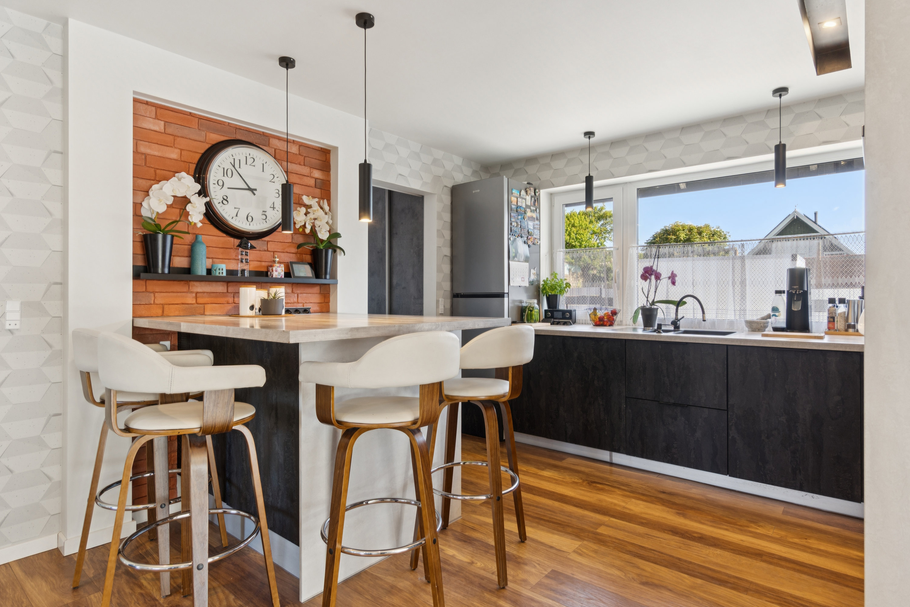 Fremhævet køkken billede i fuldskærmstilstand. Billede af Bøgebakken 7, Ræhr, 7730 Hanstholm