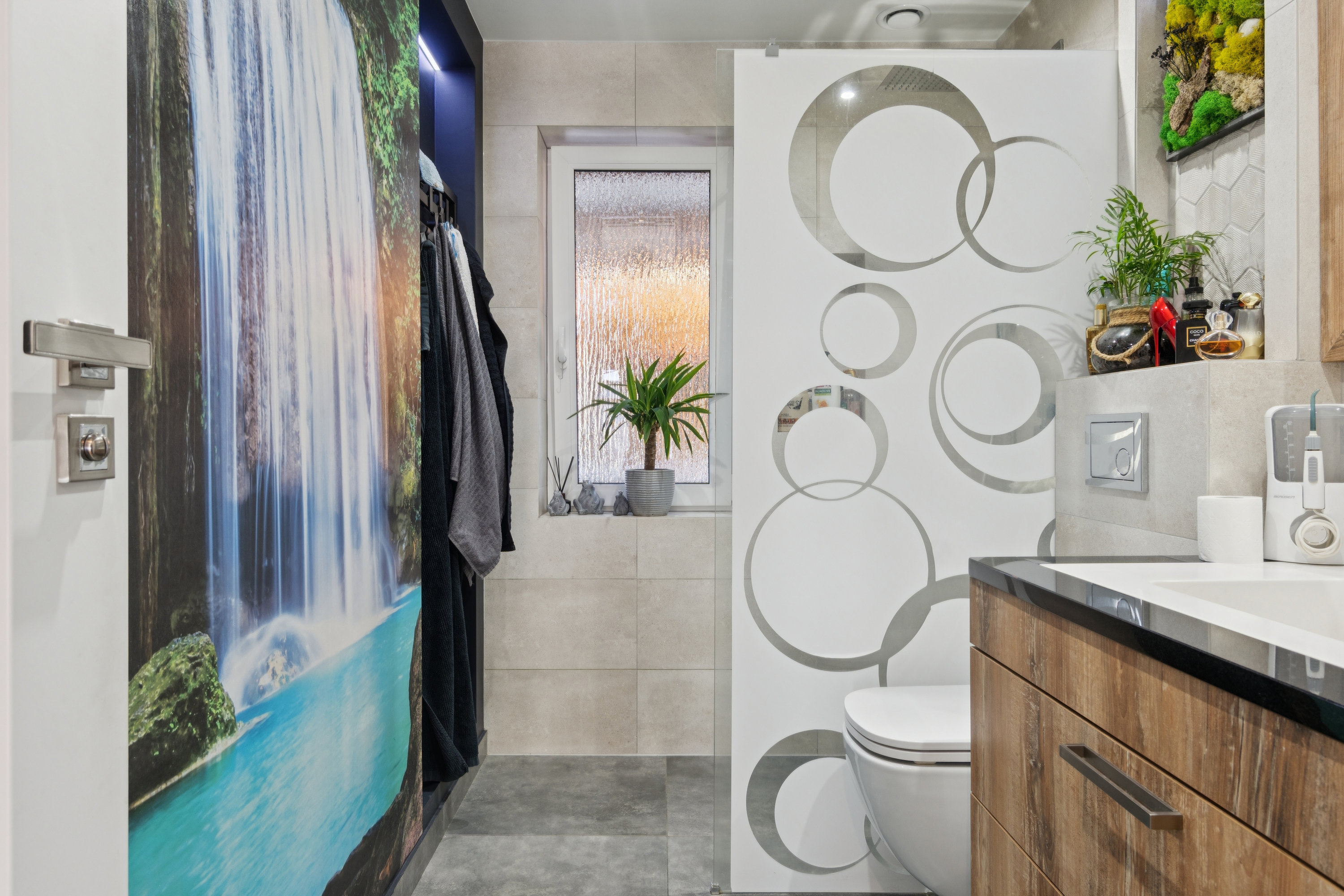 Fremhævet badeværelse billede i fuldskærmstilstand. Billede af Bøgebakken 7, Ræhr, 7730 Hanstholm