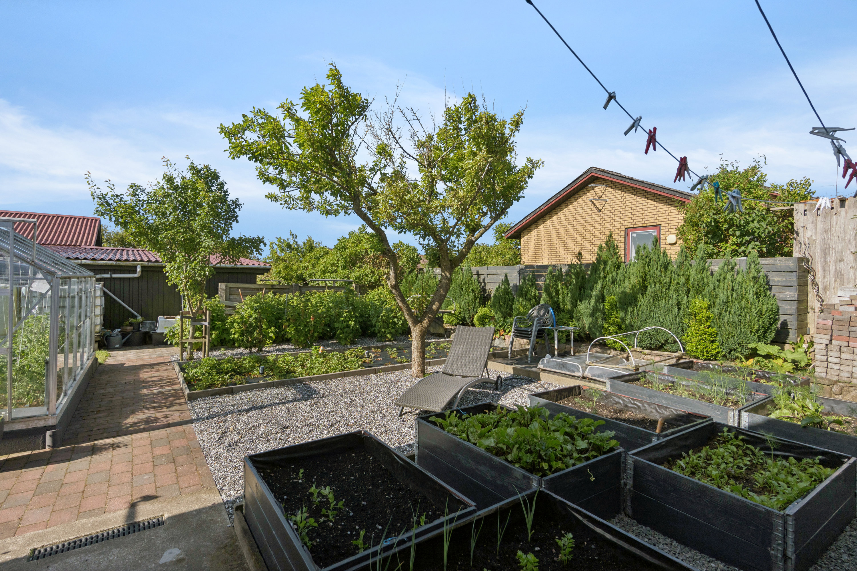 Fremhævet terrasse billede i fuldskærmstilstand. Billede af Bøgebakken 7, Ræhr, 7730 Hanstholm