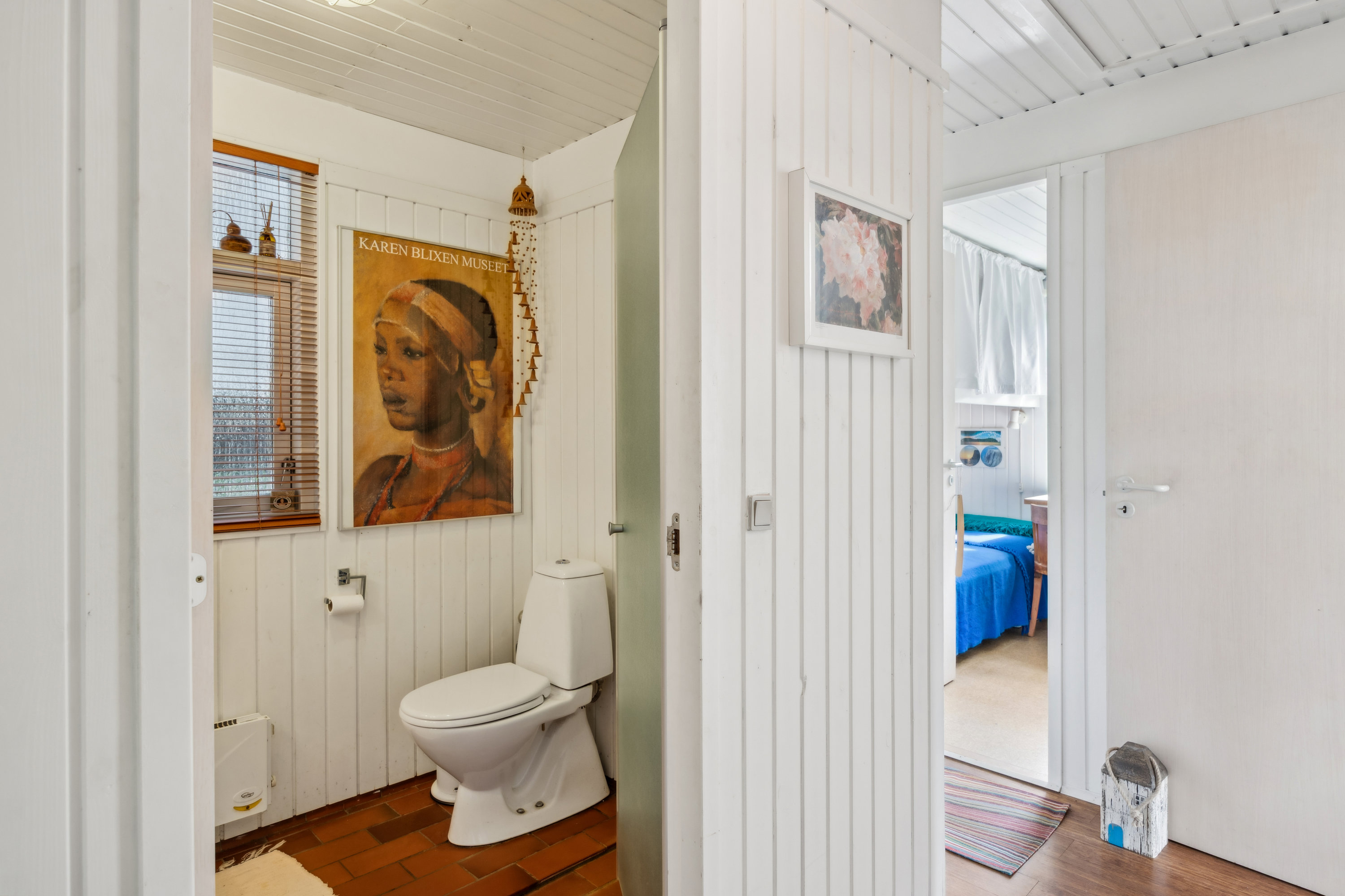 Fremhævet badeværelse billede i fuldskærmstilstand. Billede af Eskildshøj 4, Fuglsø, 8420 Knebel