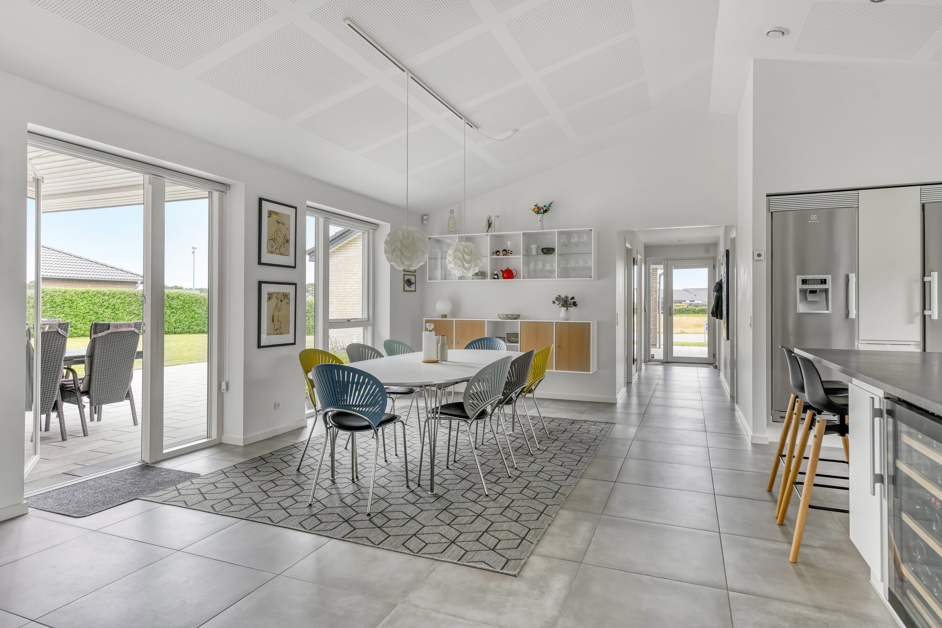 Fremhævet stue billede i fuldskærmstilstand. Billede af Hønseringen 7, 7190 Billund