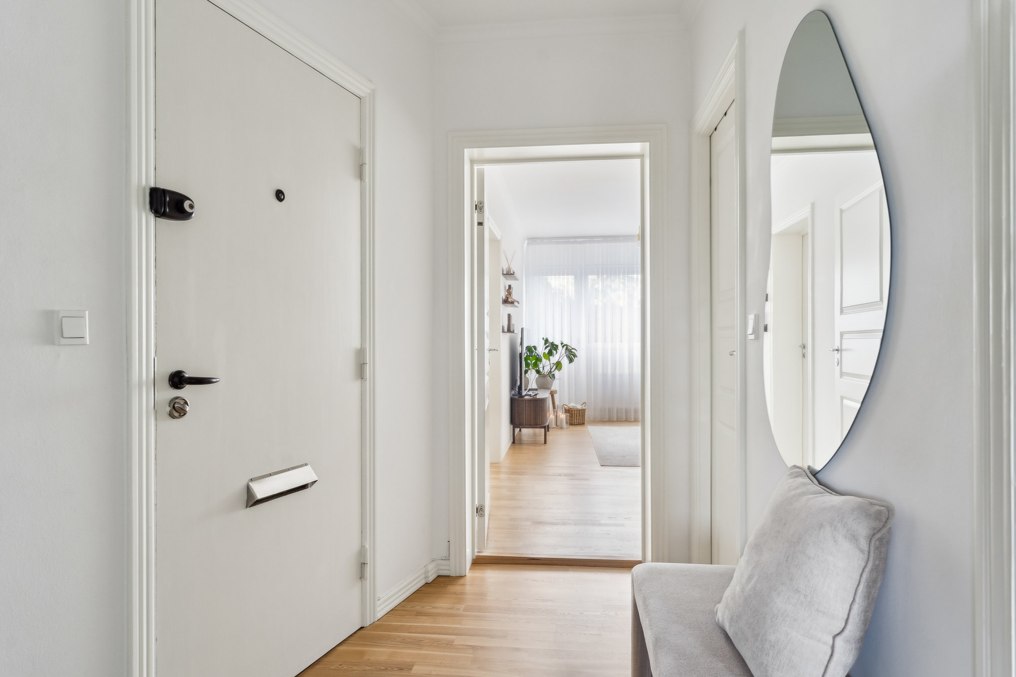 Fremhævet gang billede i fuldskærmstilstand. Billede af Nyvangsvej 36A, 2. tv., 8900 Randers C