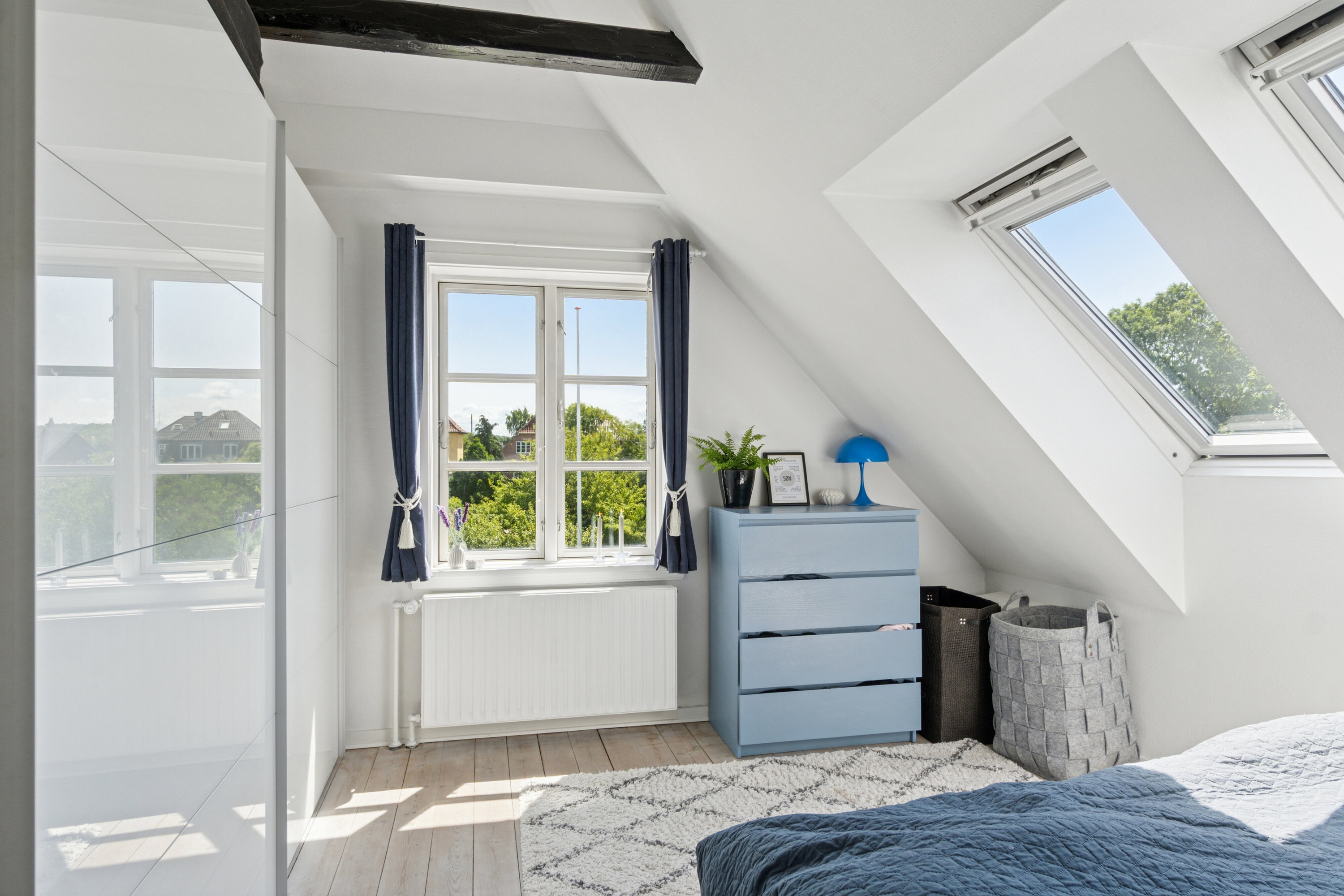 Fremhævet soveværelse billede i fuldskærmstilstand. Billede af Grønlandsvej 20, 4200 Slagelse