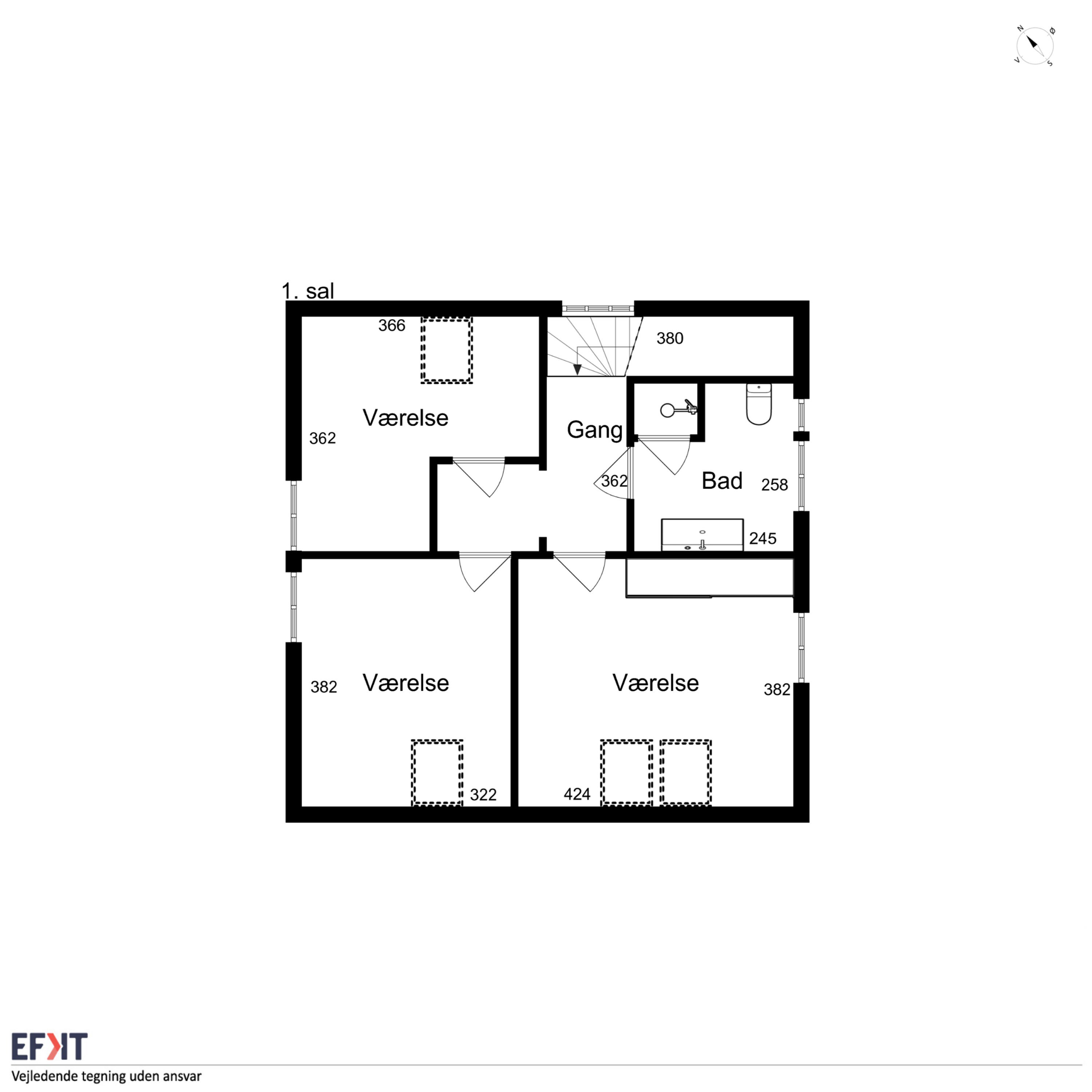 Plantegninger billede af Grønlandsvej 20, 4200 Slagelse
