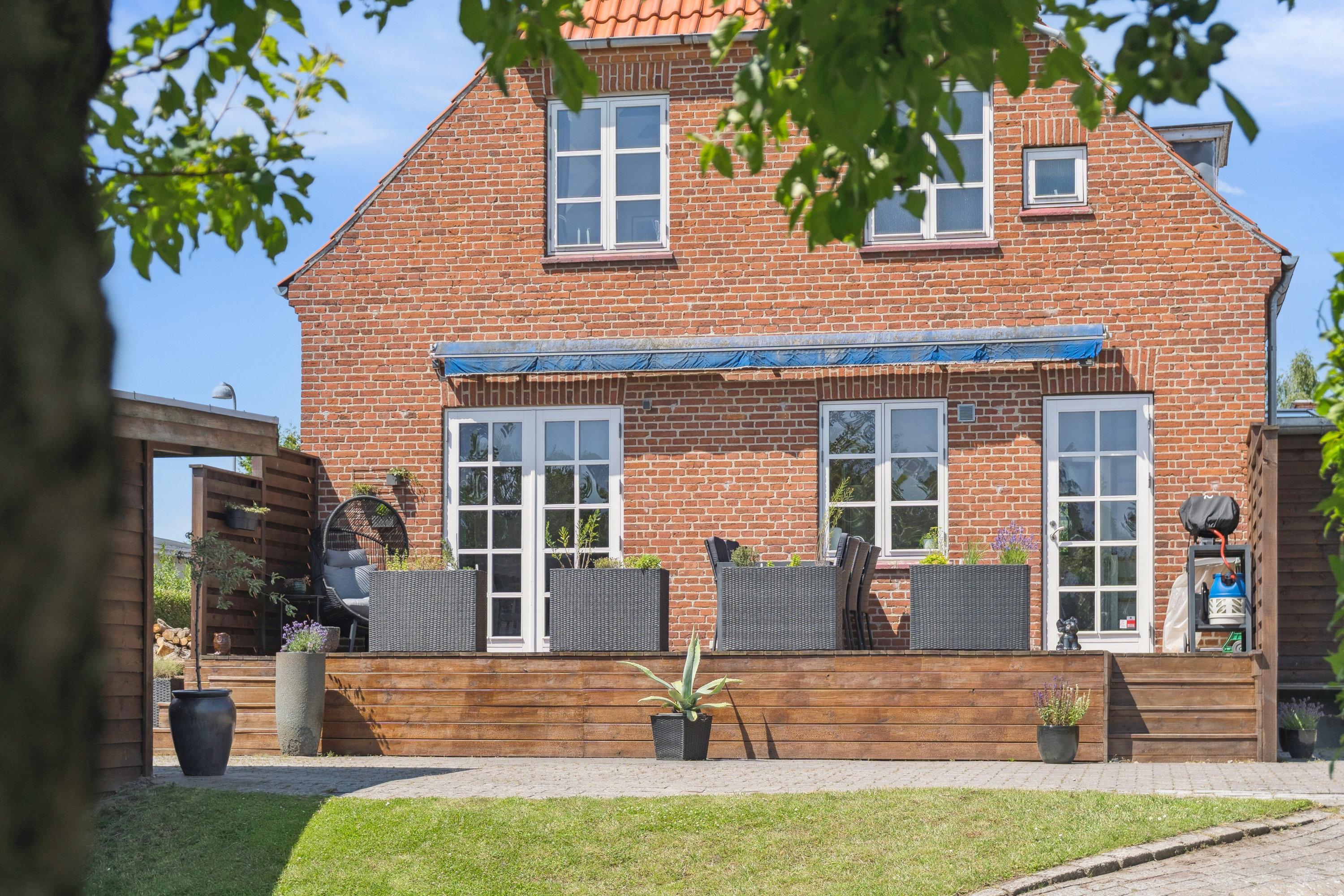 Fremhævet udendørs billede i fuldskærmstilstand. Billede af Grønlandsvej 20, 4200 Slagelse