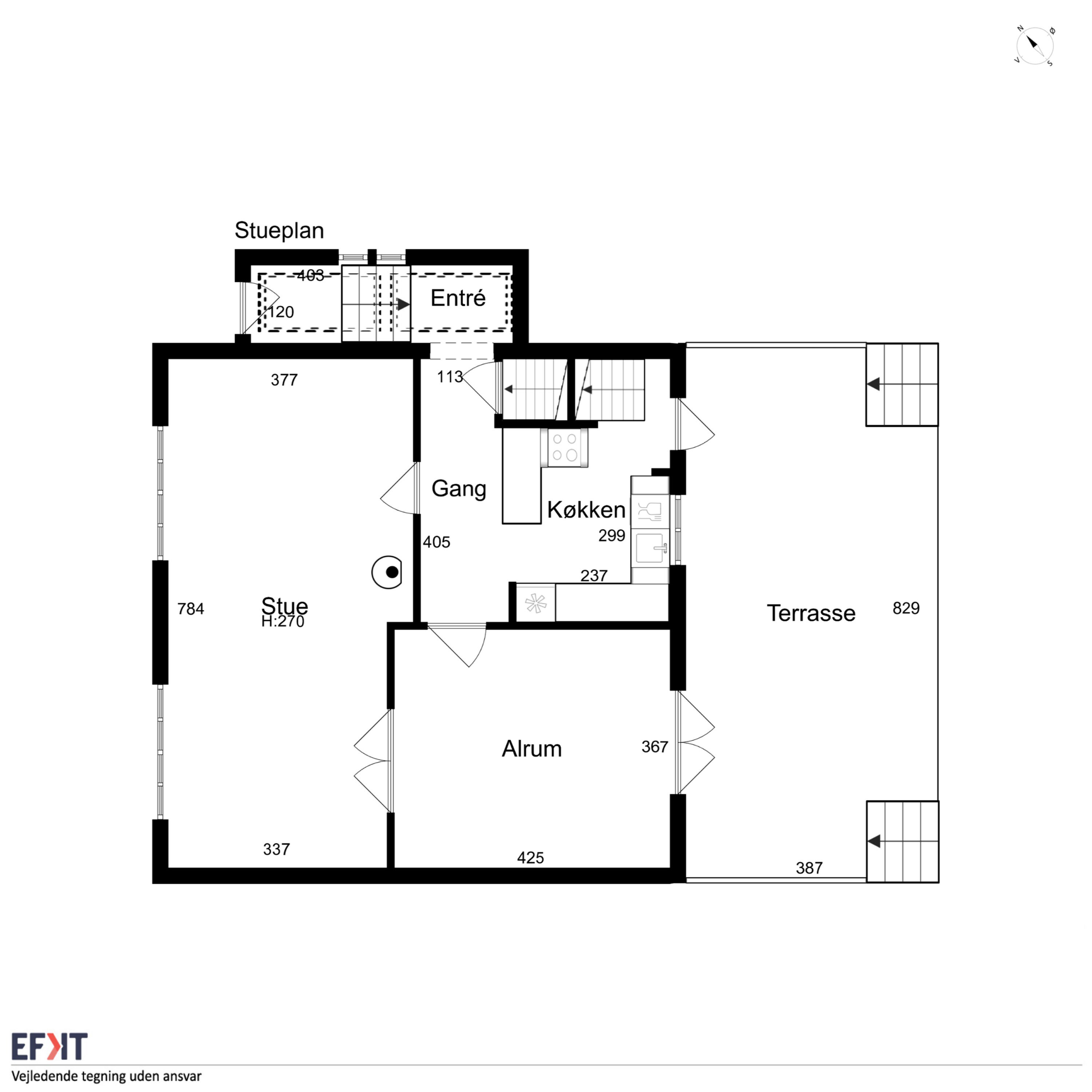 Plantegninger billede af Grønlandsvej 20, 4200 Slagelse