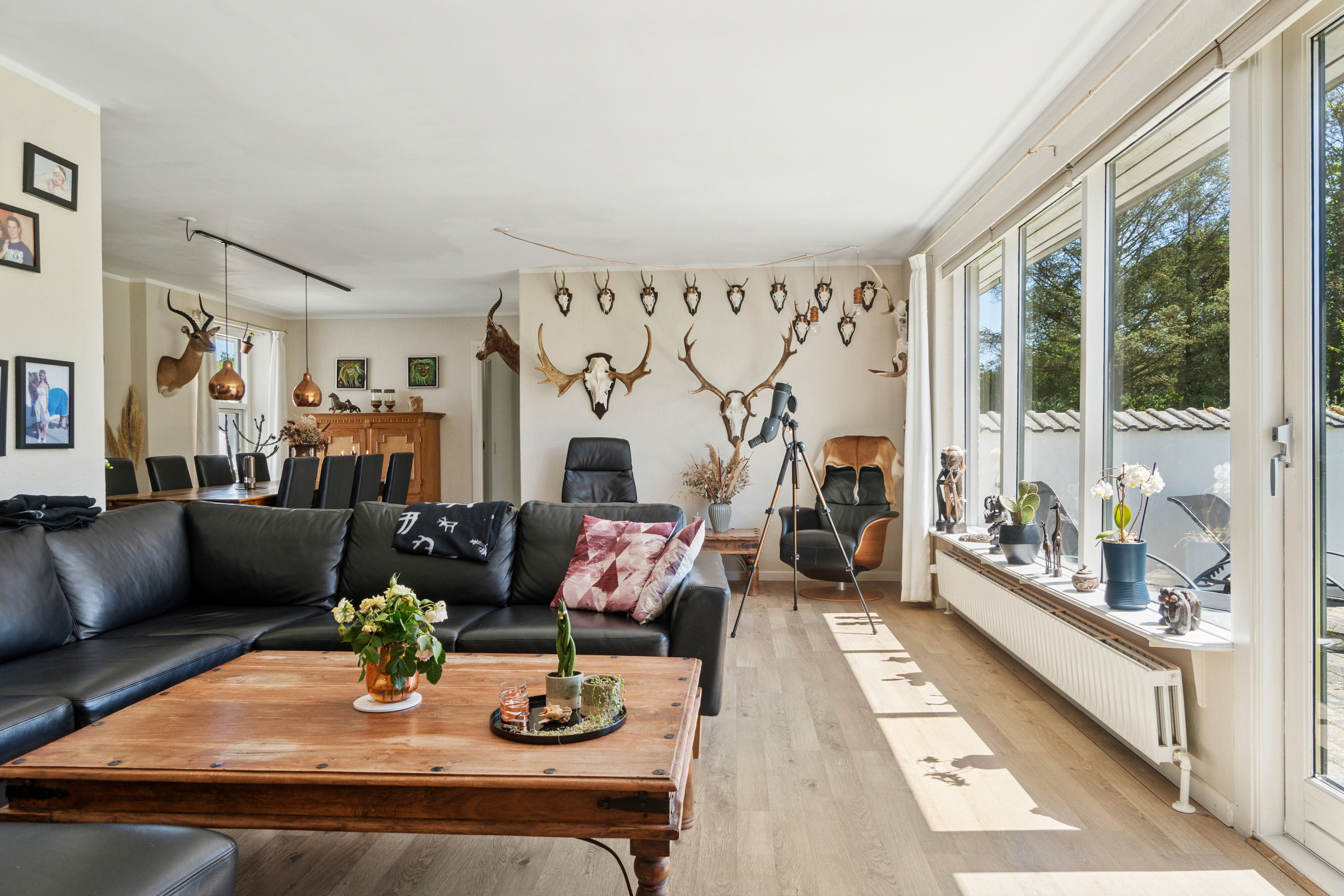 Fremhævet stue billede i fuldskærmstilstand. Billede af Ny Sebberupvej 17, 8723 Løsning