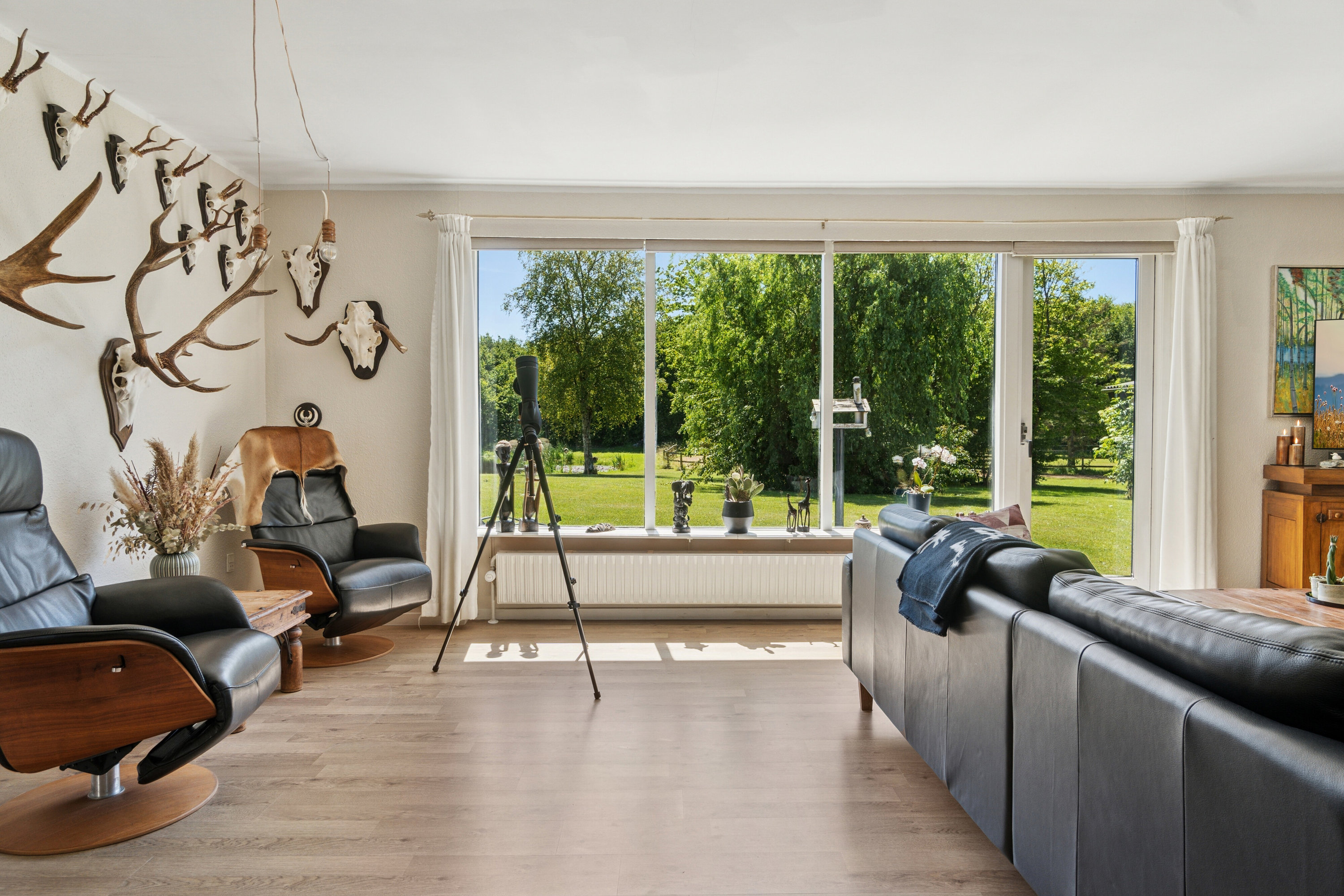 Fremhævet stue billede i fuldskærmstilstand. Billede af Ny Sebberupvej 17, 8723 Løsning