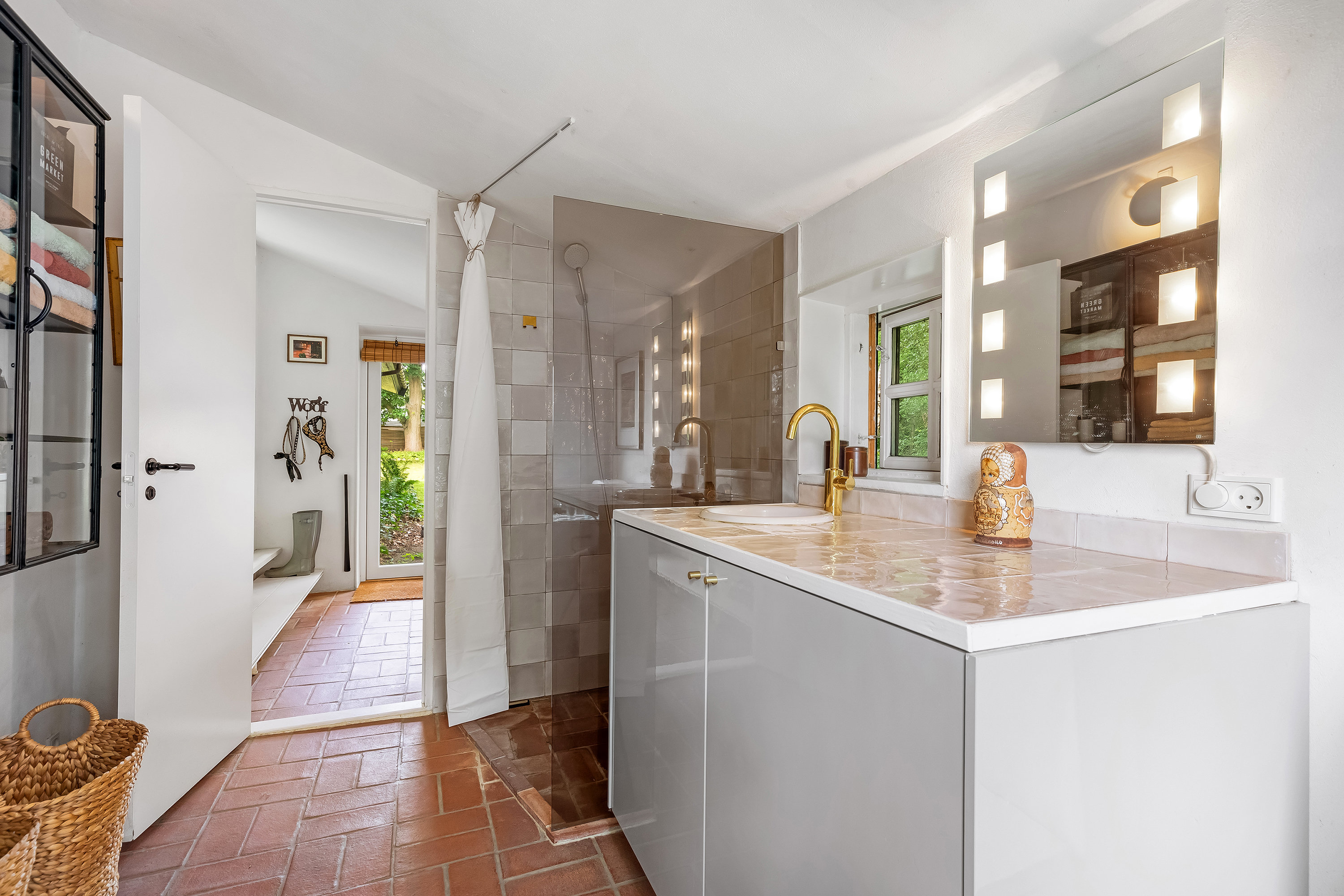 Fremhævet badeværelse billede i fuldskærmstilstand. Billede af Bakkevej 49B, Ramløse, 3200 Helsinge