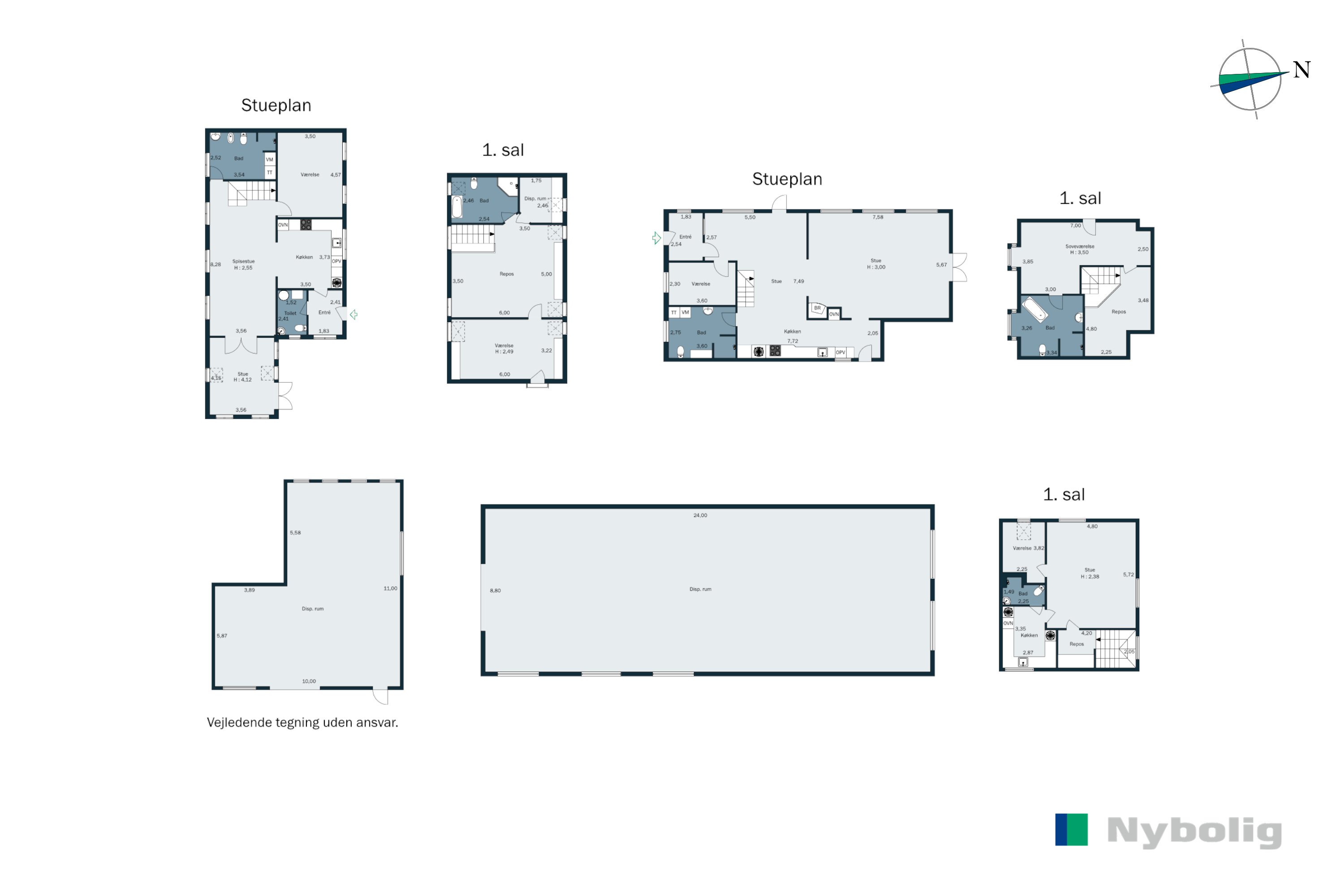 Plantegninger billede af Grønnegade 9A, 2970 Hørsholm