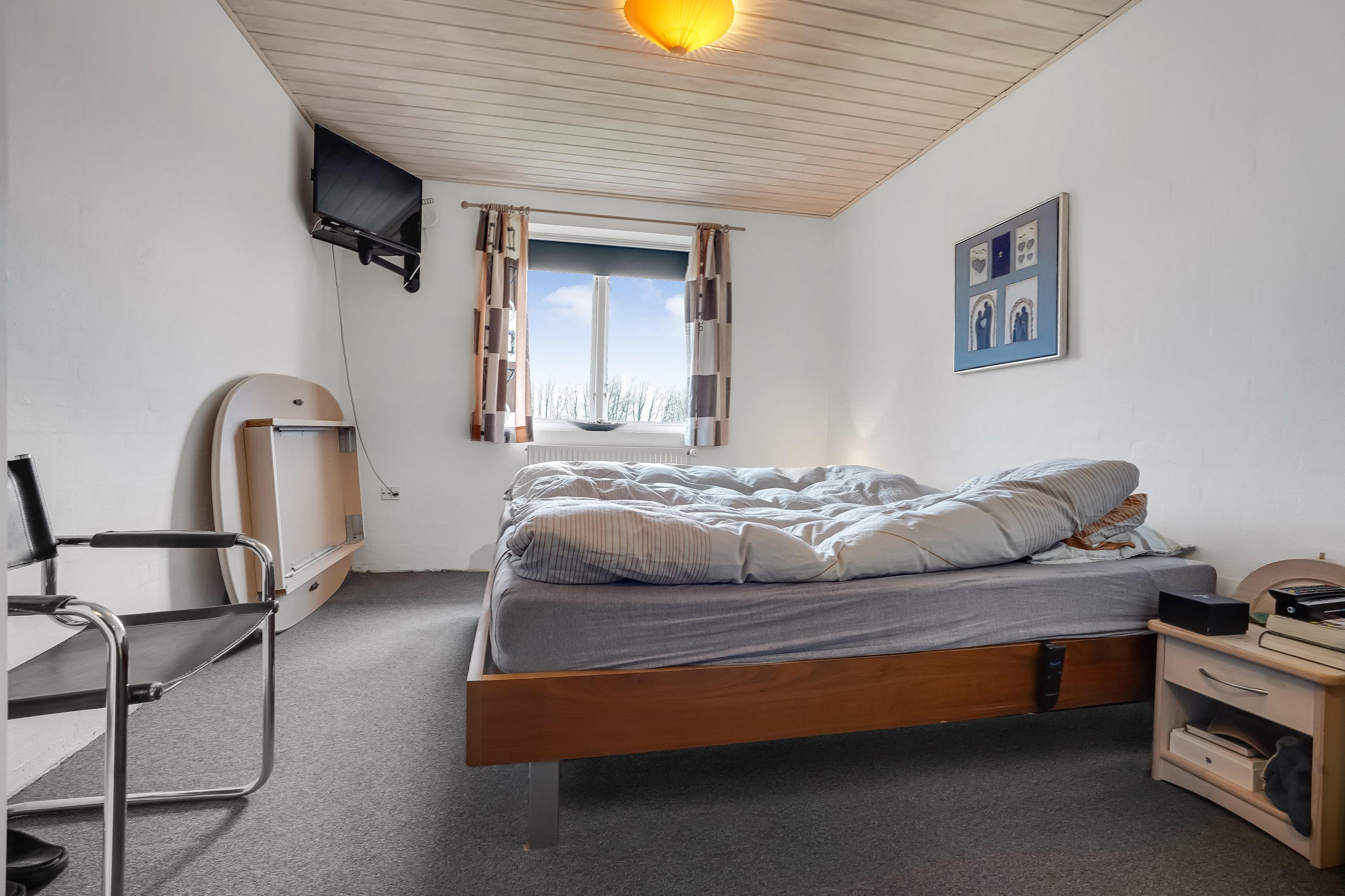 Fremhævet soveværelse billede i fuldskærmstilstand. Billede af Vindelevvej 13, Vindelev, 7300 Jelling