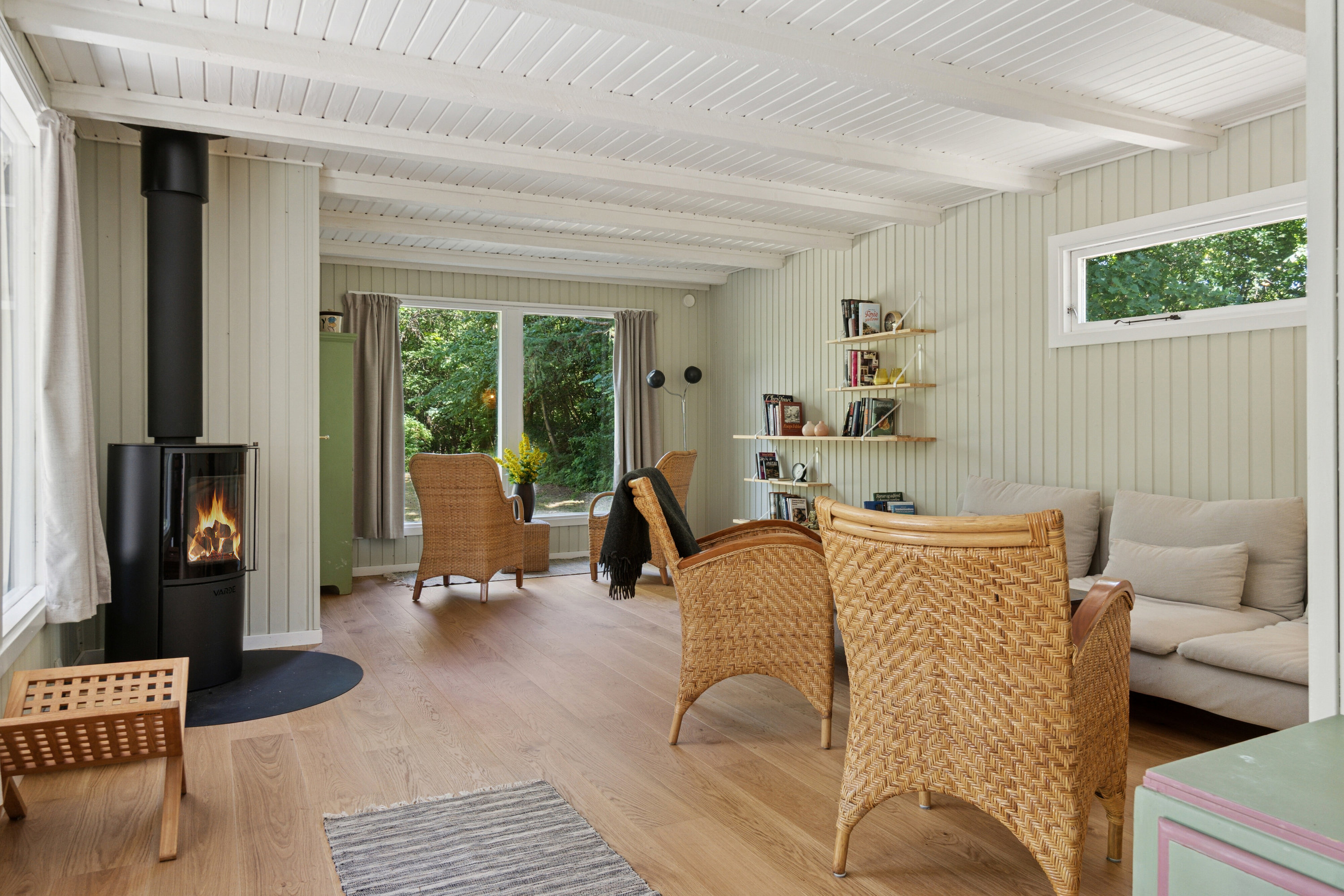 Fremhævet stue billede i fuldskærmstilstand. Billede af Hesselbjergvej 16, Reersø, 4281 Gørlev