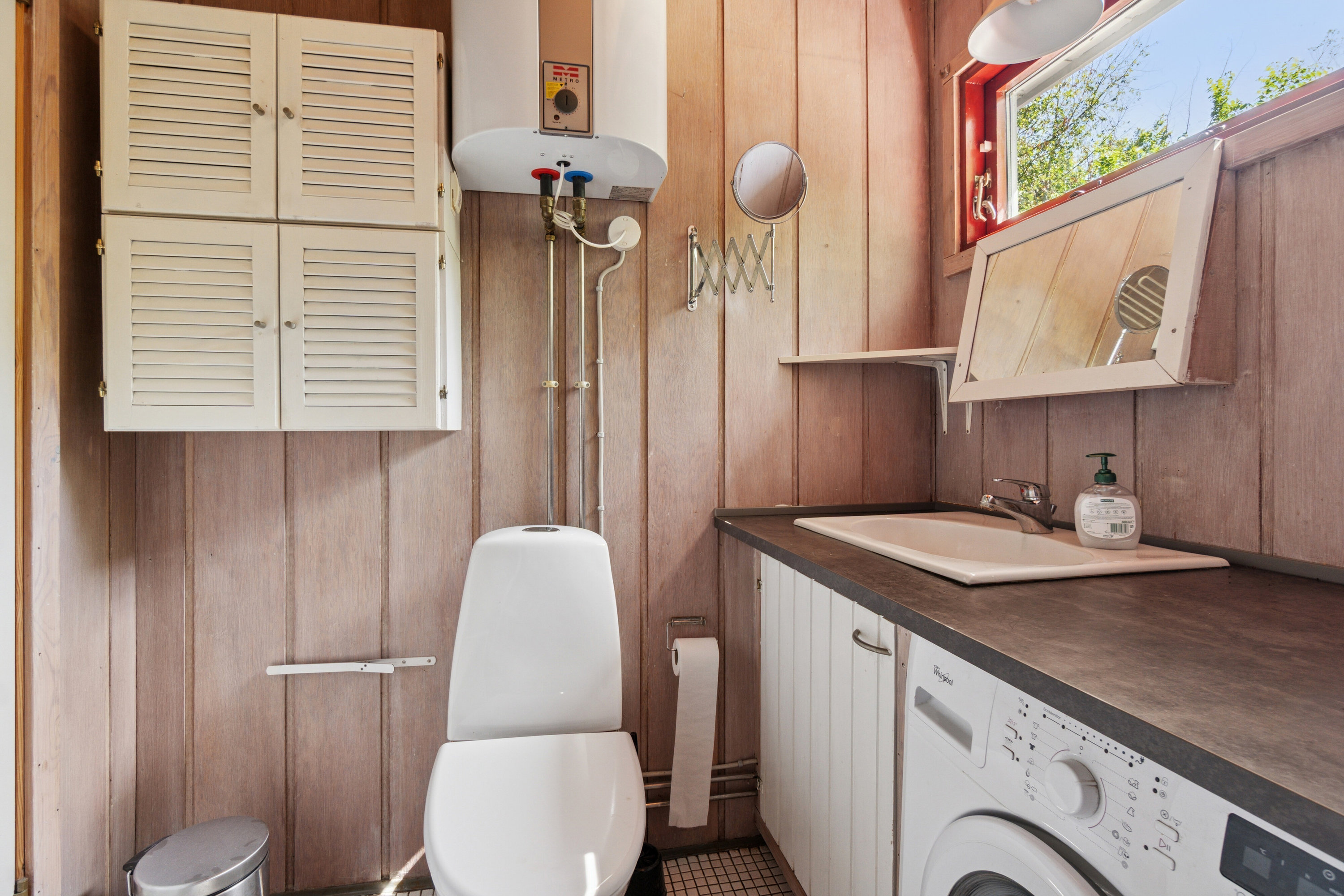 Fremhævet badeværelse billede i fuldskærmstilstand. Billede af Hesselbjergvej 16, Reersø, 4281 Gørlev