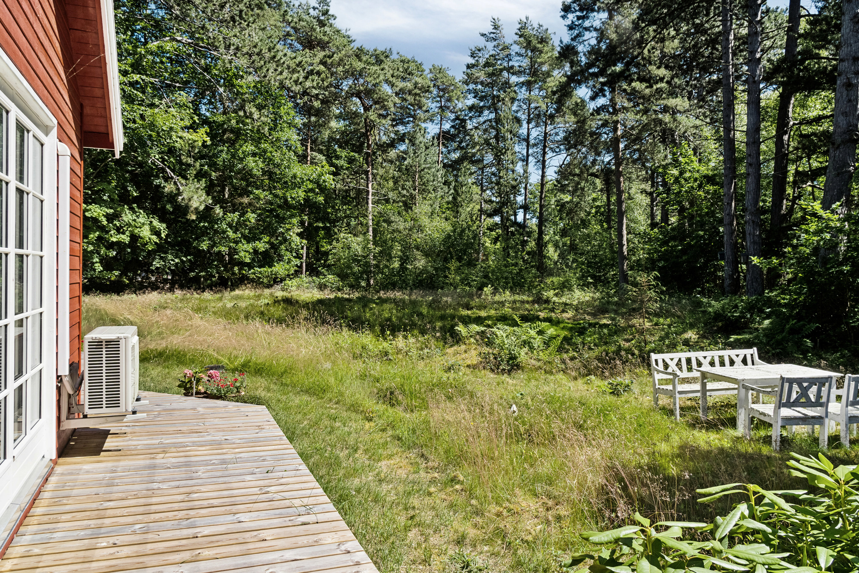 Fremhævet set fra haven billede i fuldskærmstilstand. Billede af Vej 13 Nr 29, Vig Lyng, 4560 Vig