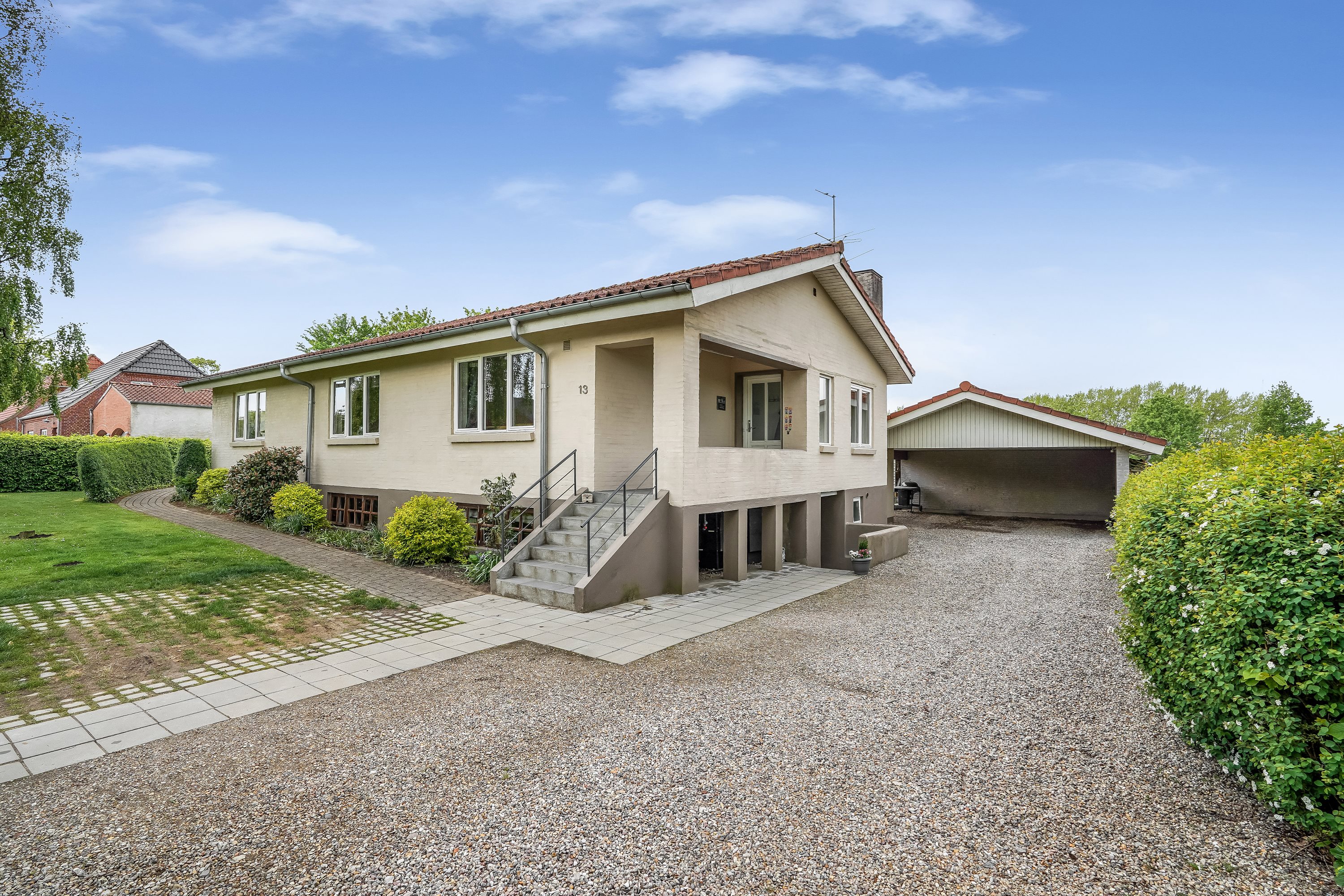 Fremhævet ejendommen billede i fuldskærmstilstand. Billede af Vindelevvej 13, Vindelev, 7300 Jelling