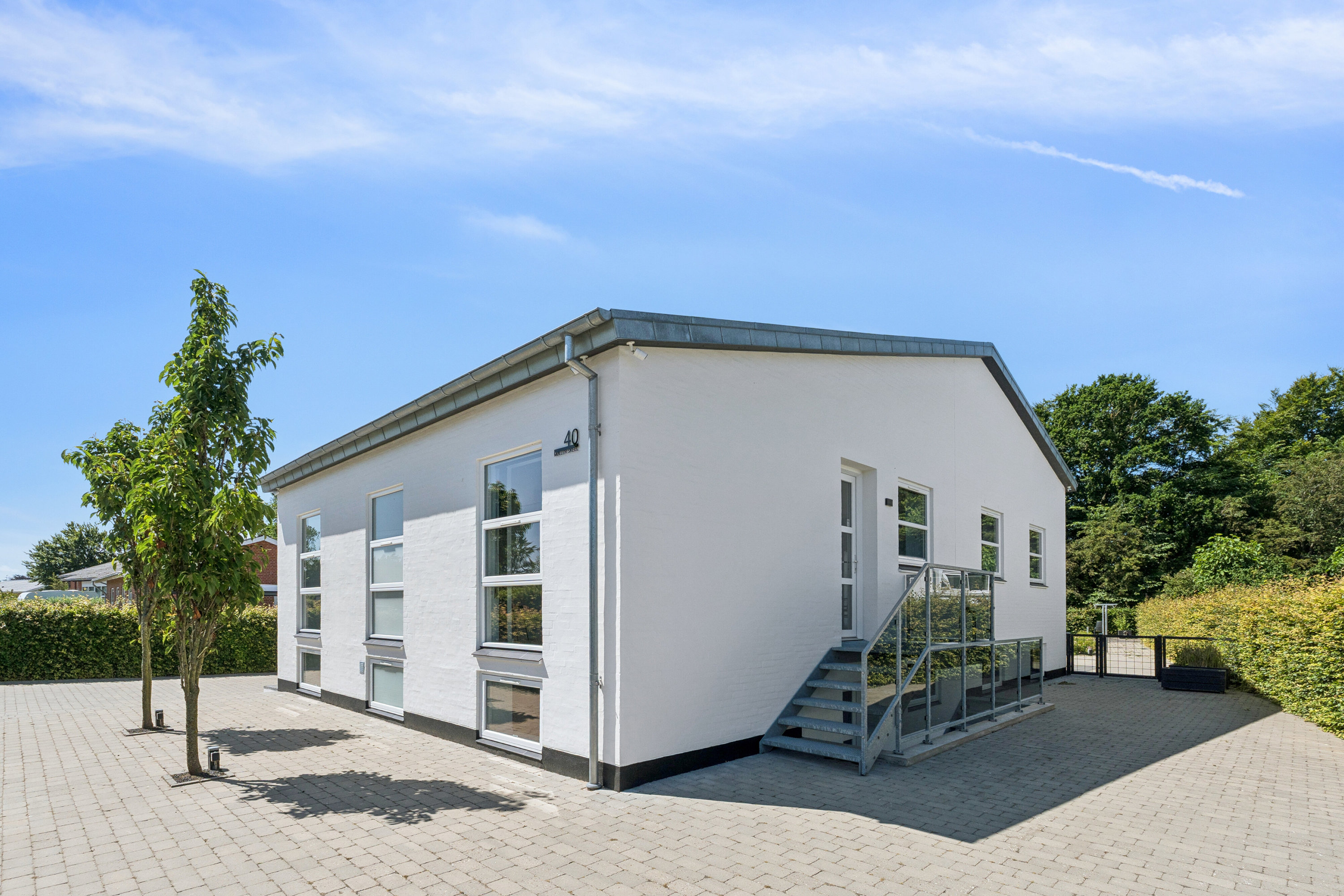 Miniaturebillede 2: set fra haven. Billede af Lundtoftevej 40, 9800 Hjørring