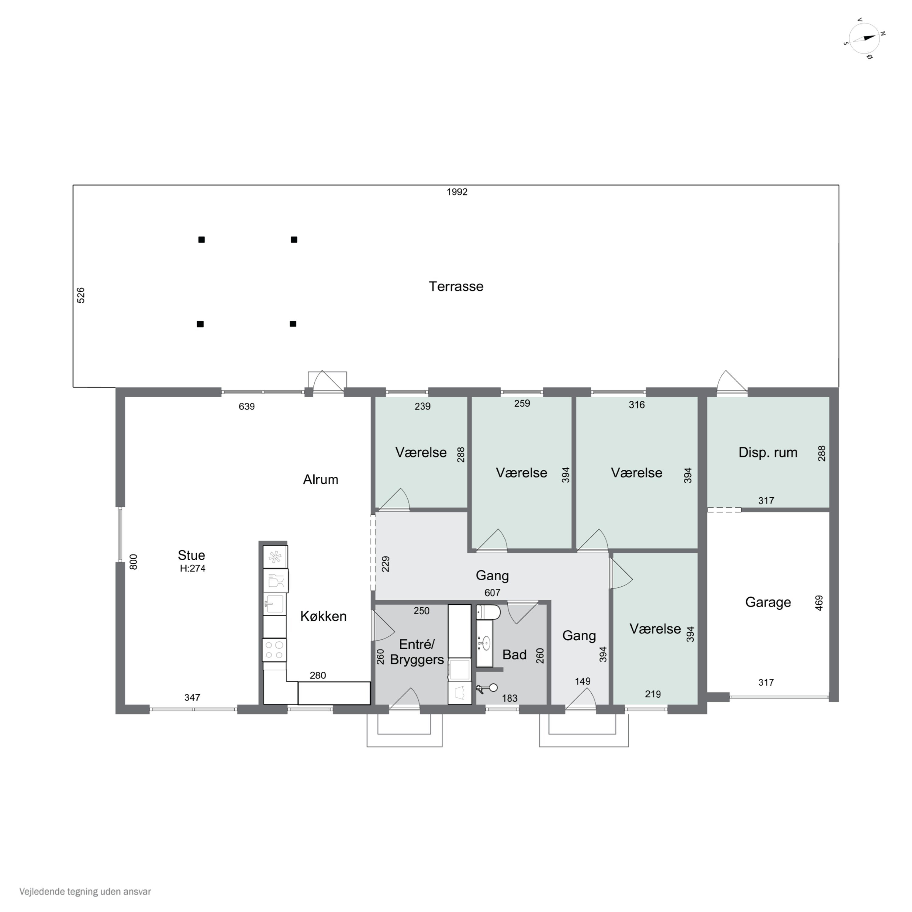 Plantegninger billede af Resdal Bakke 31, 8600 Silkeborg