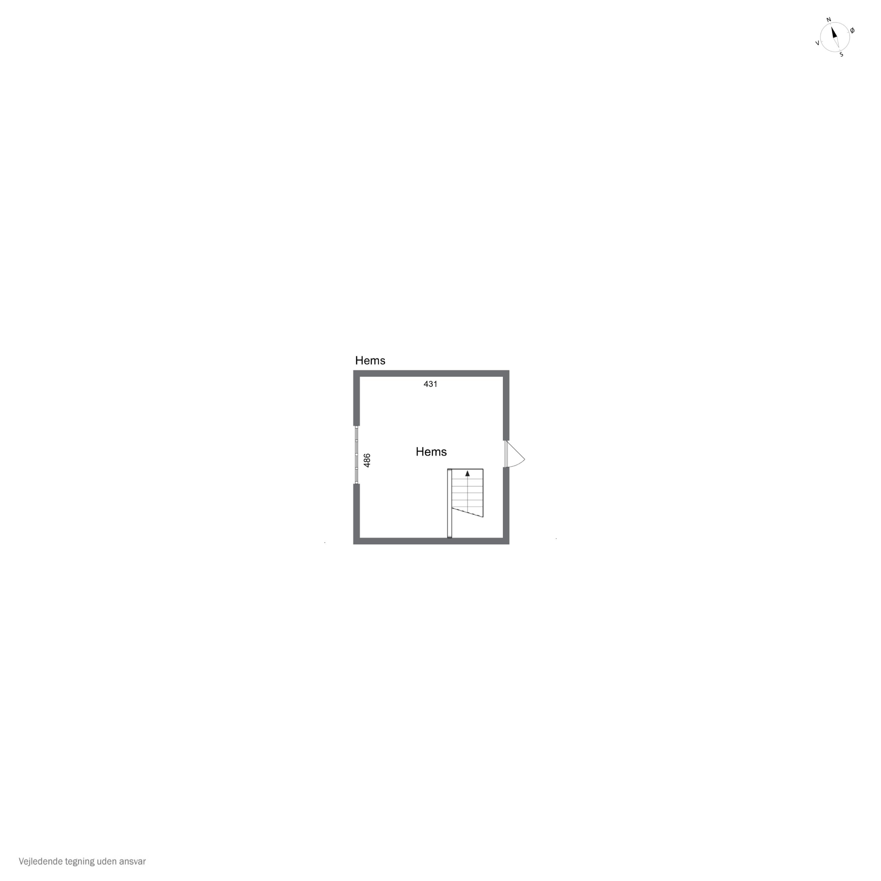 Plantegninger billede af Røbrovej 10, Rø, 3760 Gudhjem