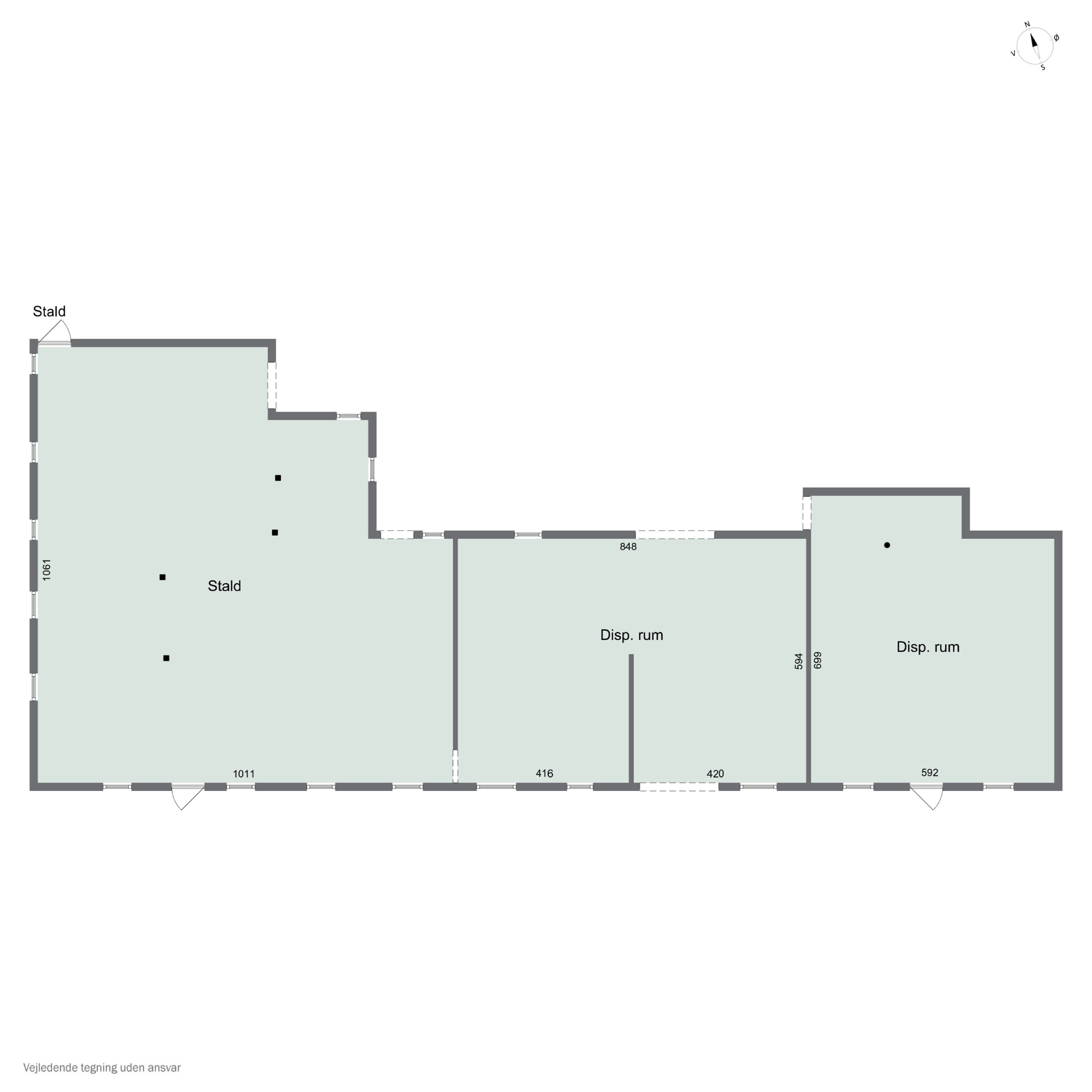 Plantegninger billede af Røbrovej 10, Rø, 3760 Gudhjem