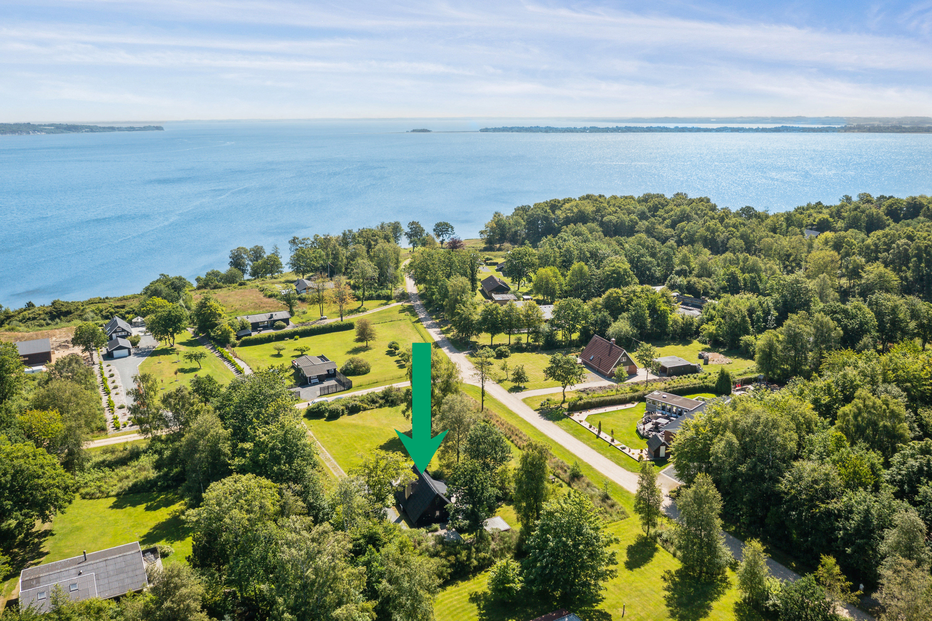 Fremhævet luftfoto billede i fuldskærmstilstand. Billede af Astrup Vig 83, Astrup Vig, 7870 Roslev