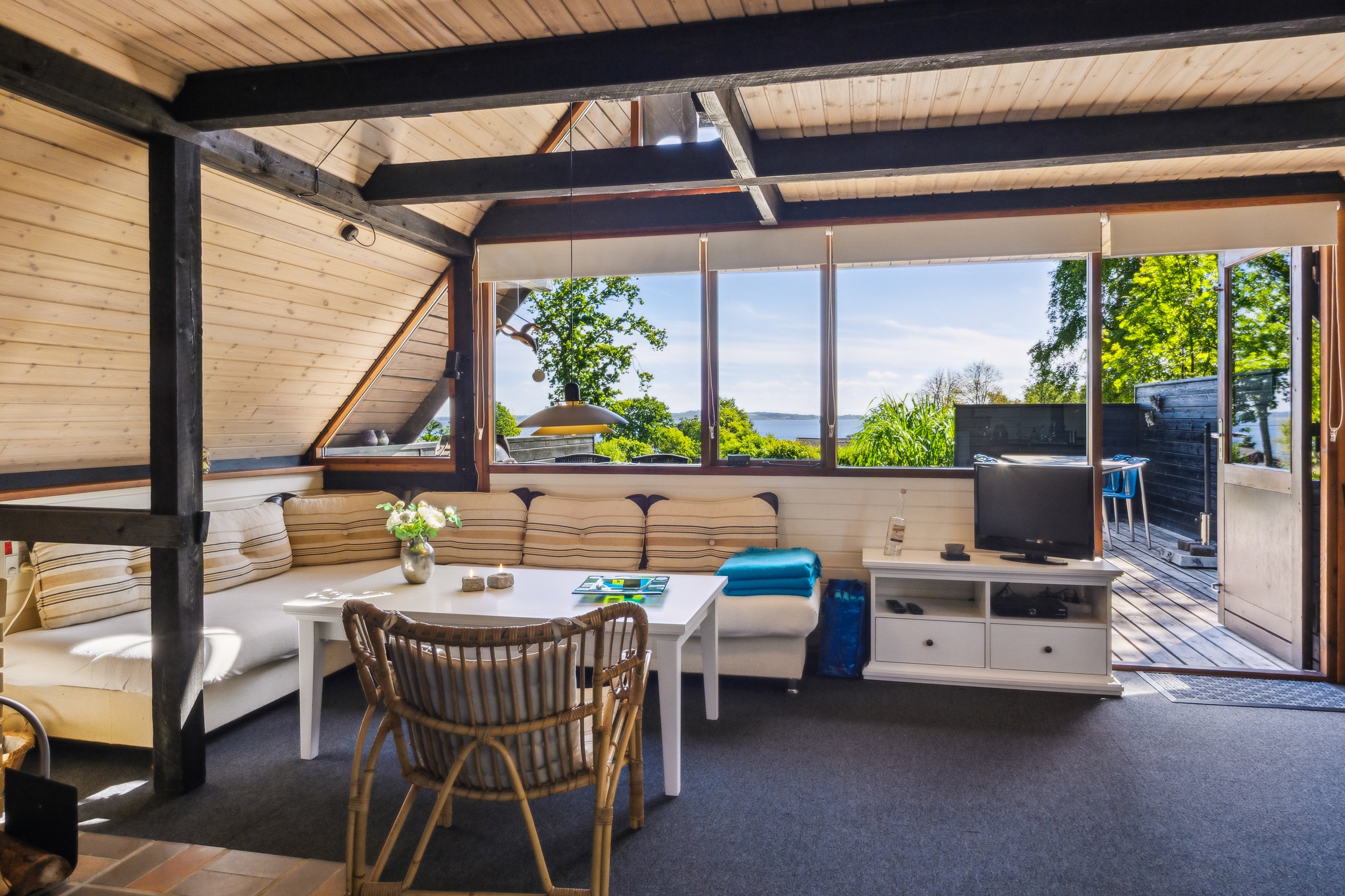 Fremhævet terrasse billede i fuldskærmstilstand. Billede af Astrup Vig 83, Astrup Vig, 7870 Roslev