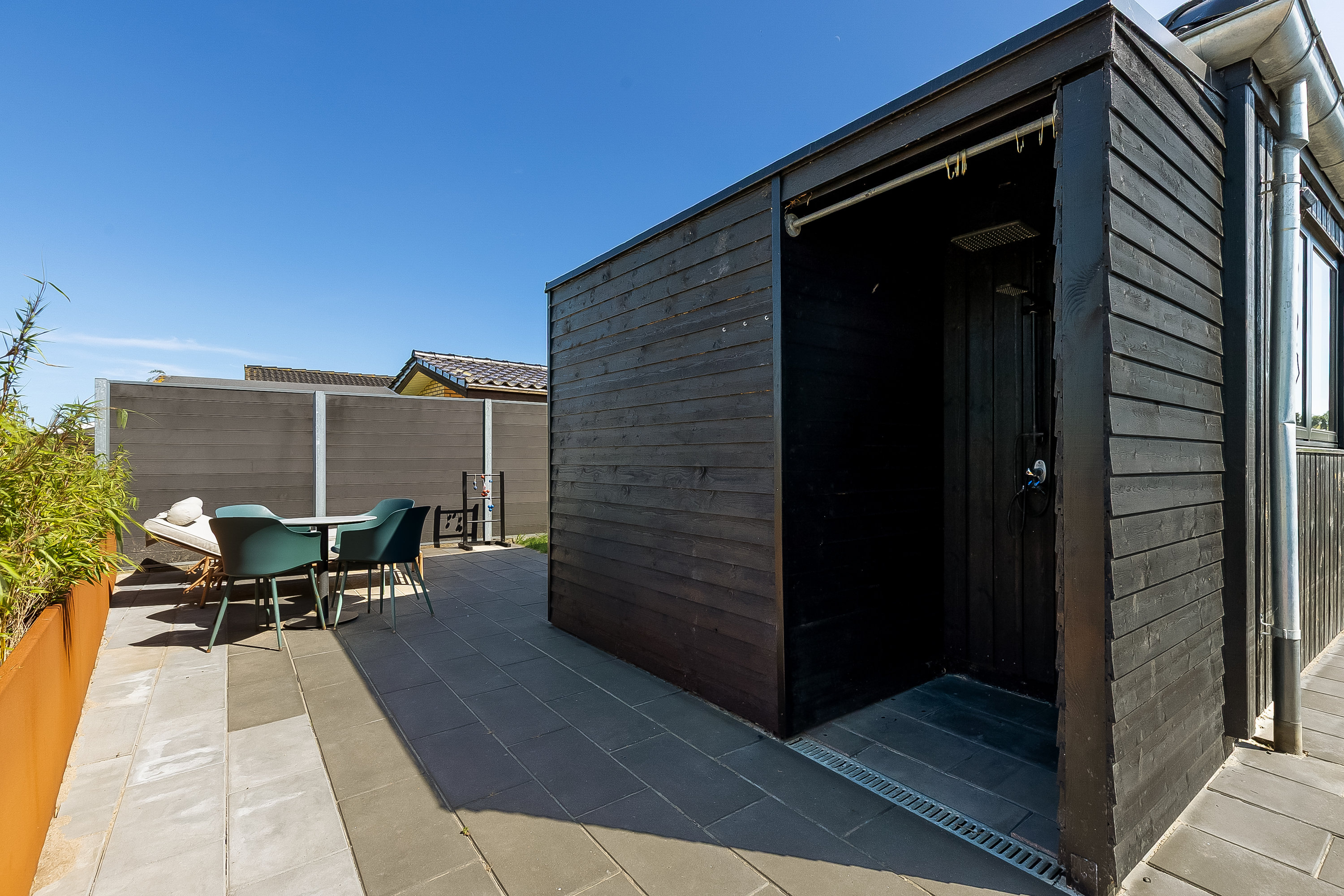 Fremhævet terrasse billede i fuldskærmstilstand. Billede af Nyvej Grønninghoved 3, Grønninghoved, 6093 Sjølund