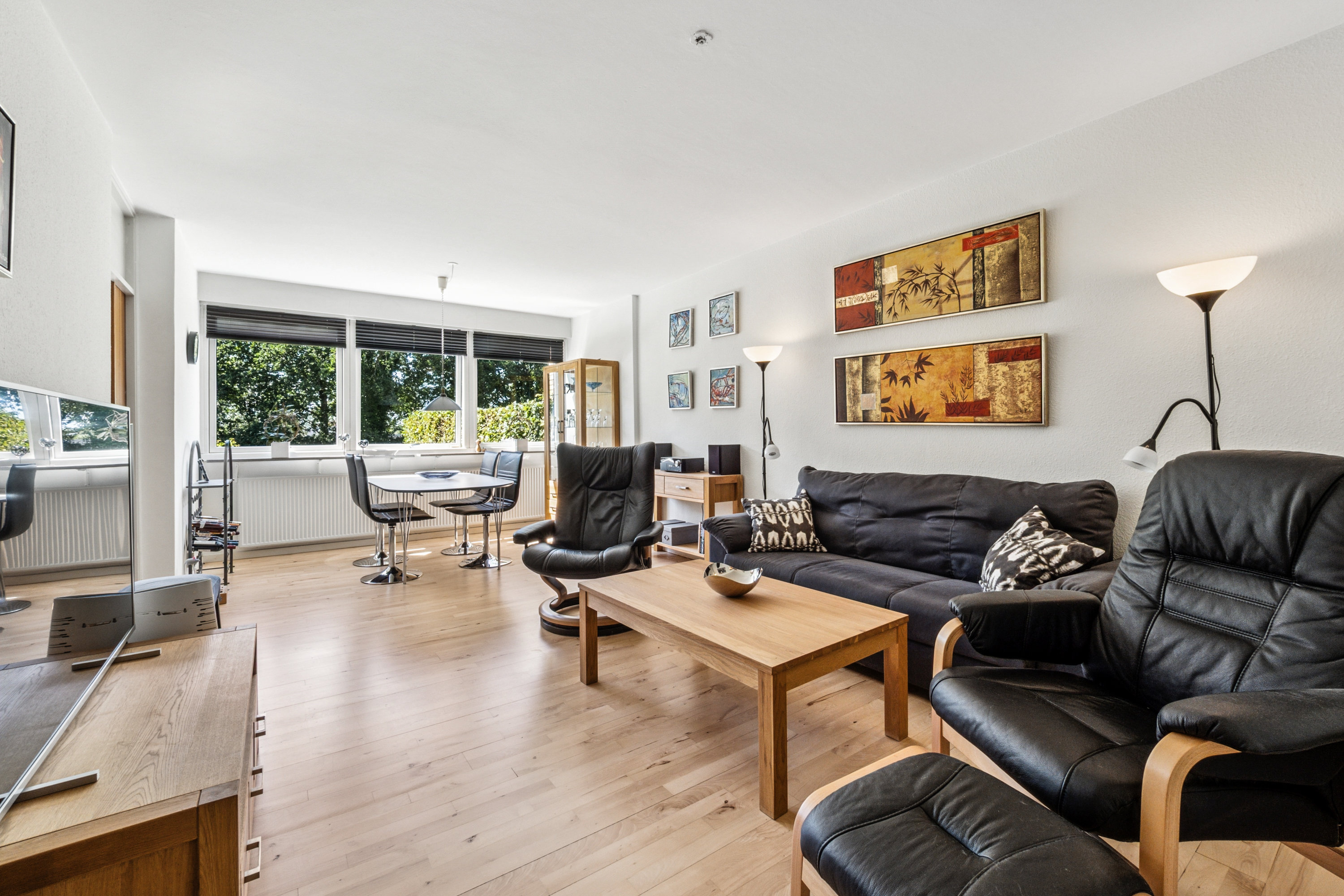 Fremhævet stue billede i fuldskærmstilstand. Billede af Pebermyntevej 73, st.. tv., 8800 Viborg