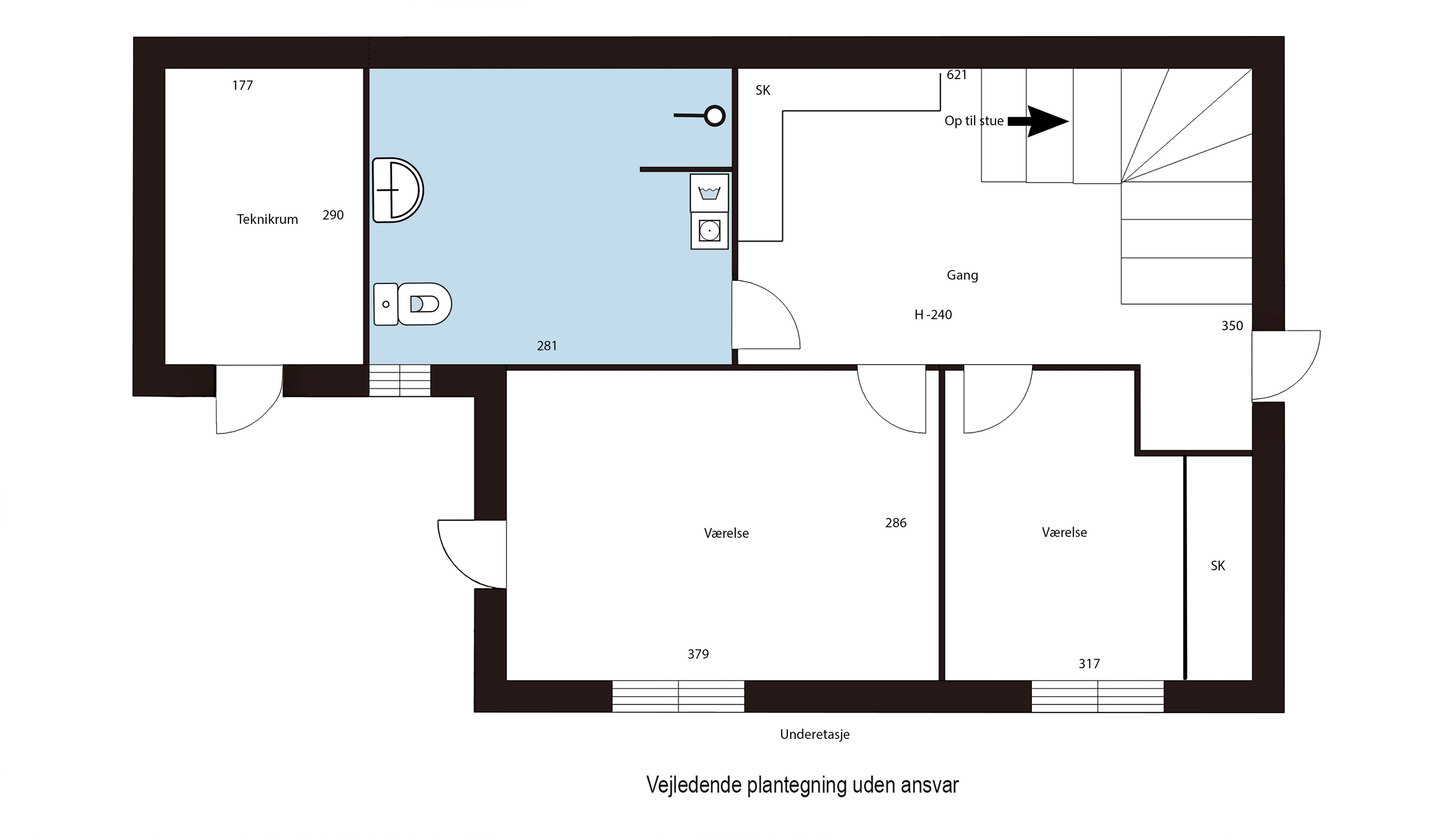 Plantegninger billede af Aborg Strandvej 43, Aborg, 5610 Assens