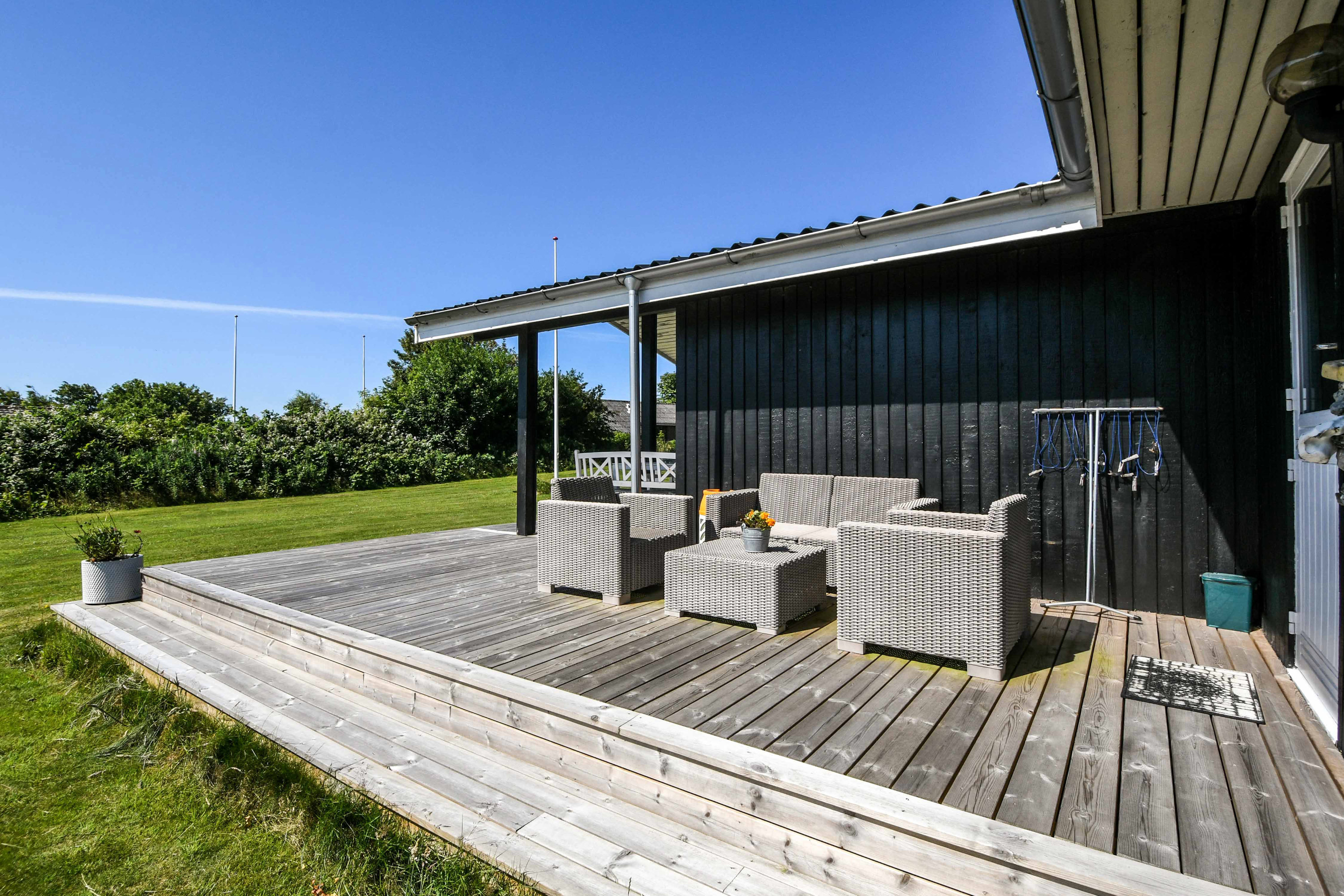 Fremhævet terrasse billede i fuldskærmstilstand. Billede af Plantagevej 57, Toftum Bjerge, 7600 Struer