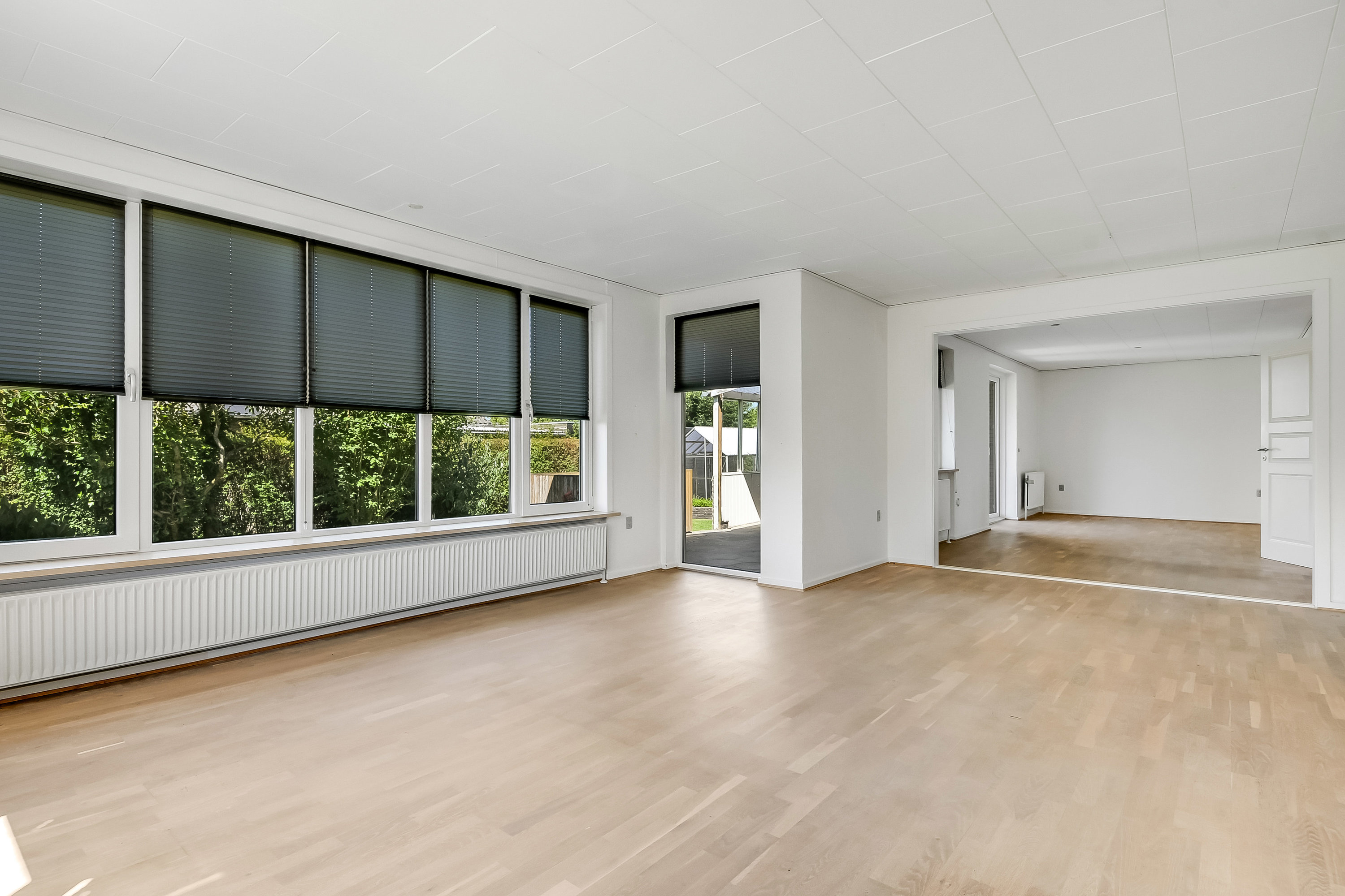 Fremhævet stue billede i fuldskærmstilstand. Billede af Havremarken 4, Resen, 7600 Struer