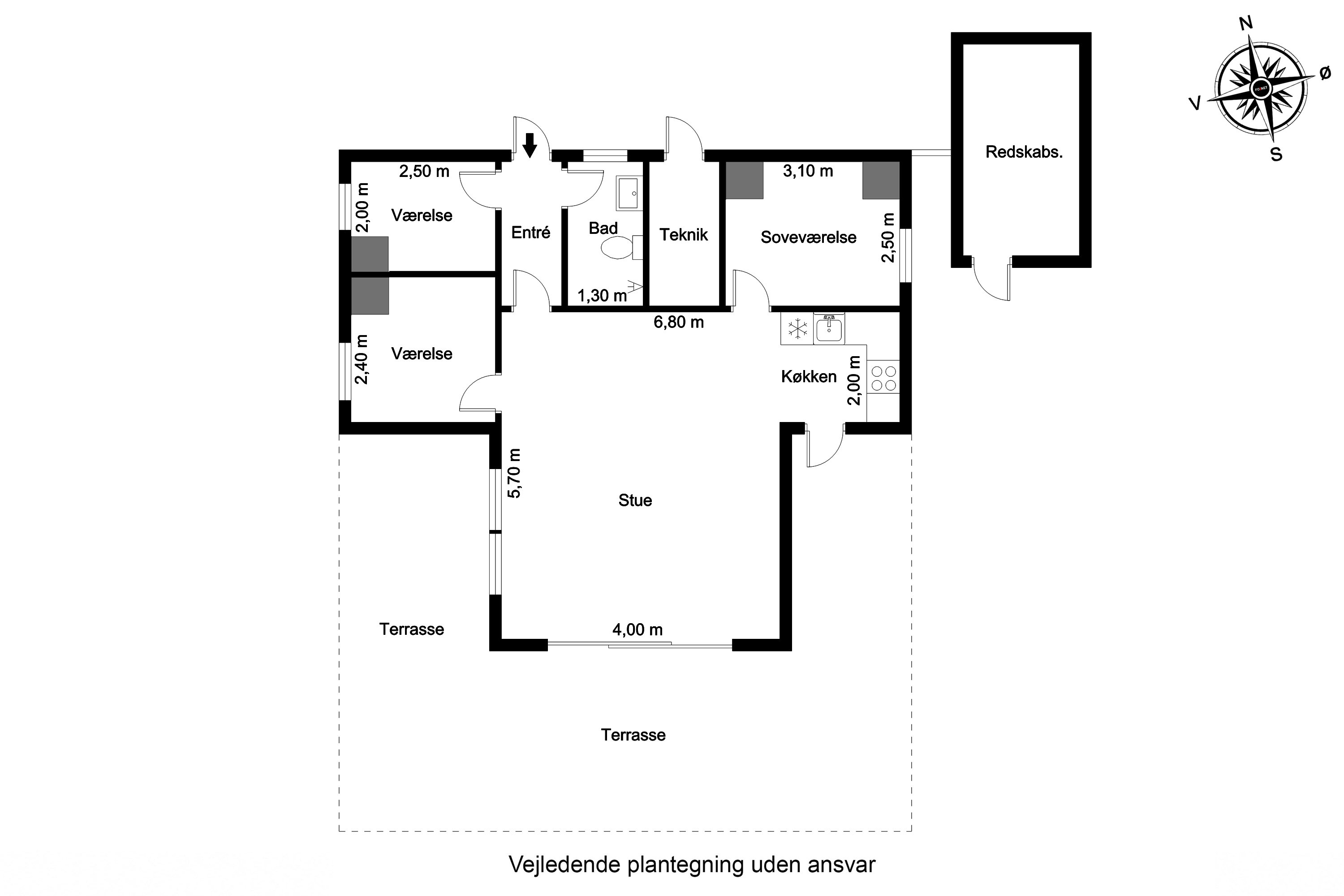Plantegninger billede af Plantagevej 57, Toftum Bjerge, 7600 Struer