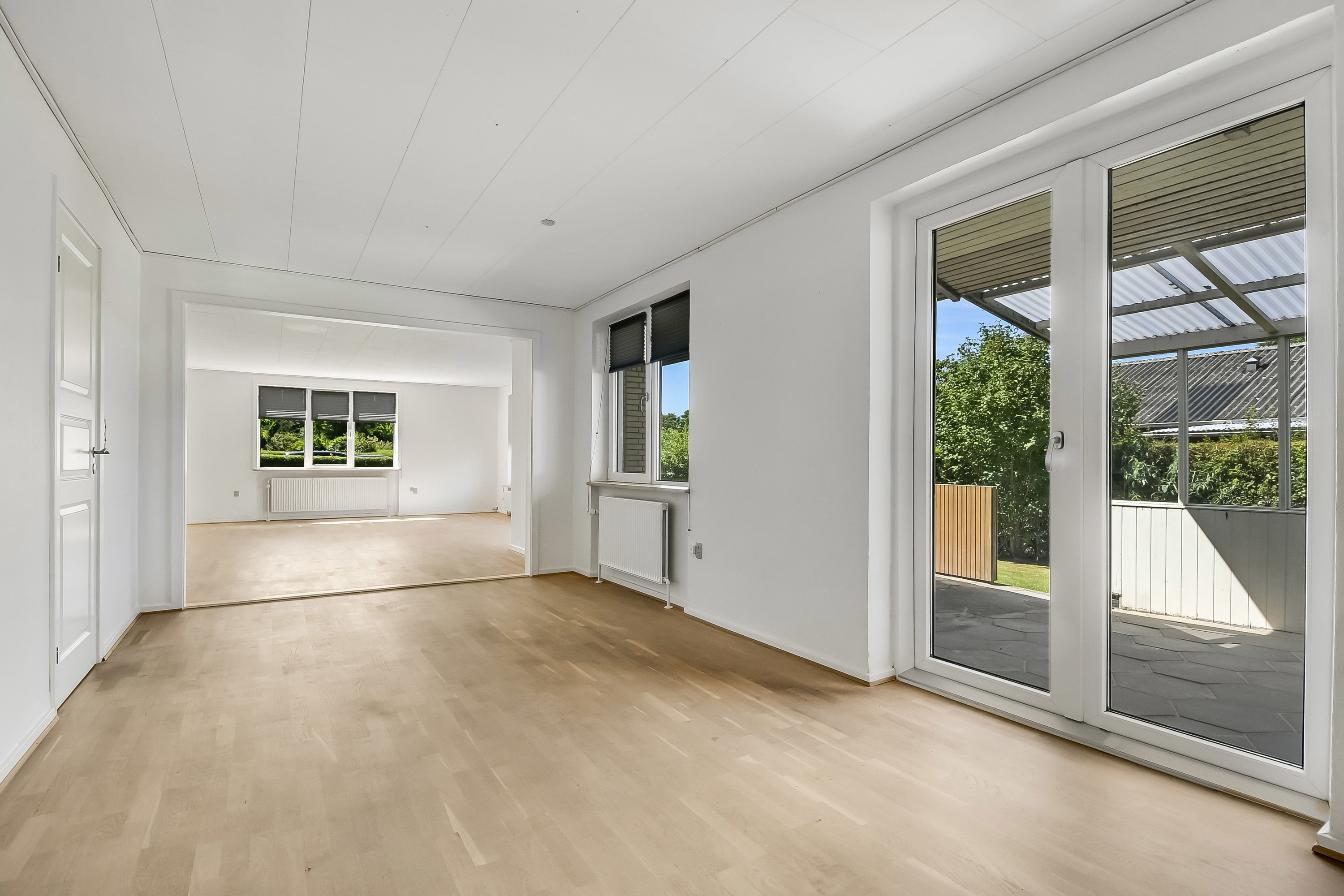 Fremhævet stue billede i fuldskærmstilstand. Billede af Havremarken 4, Resen, 7600 Struer