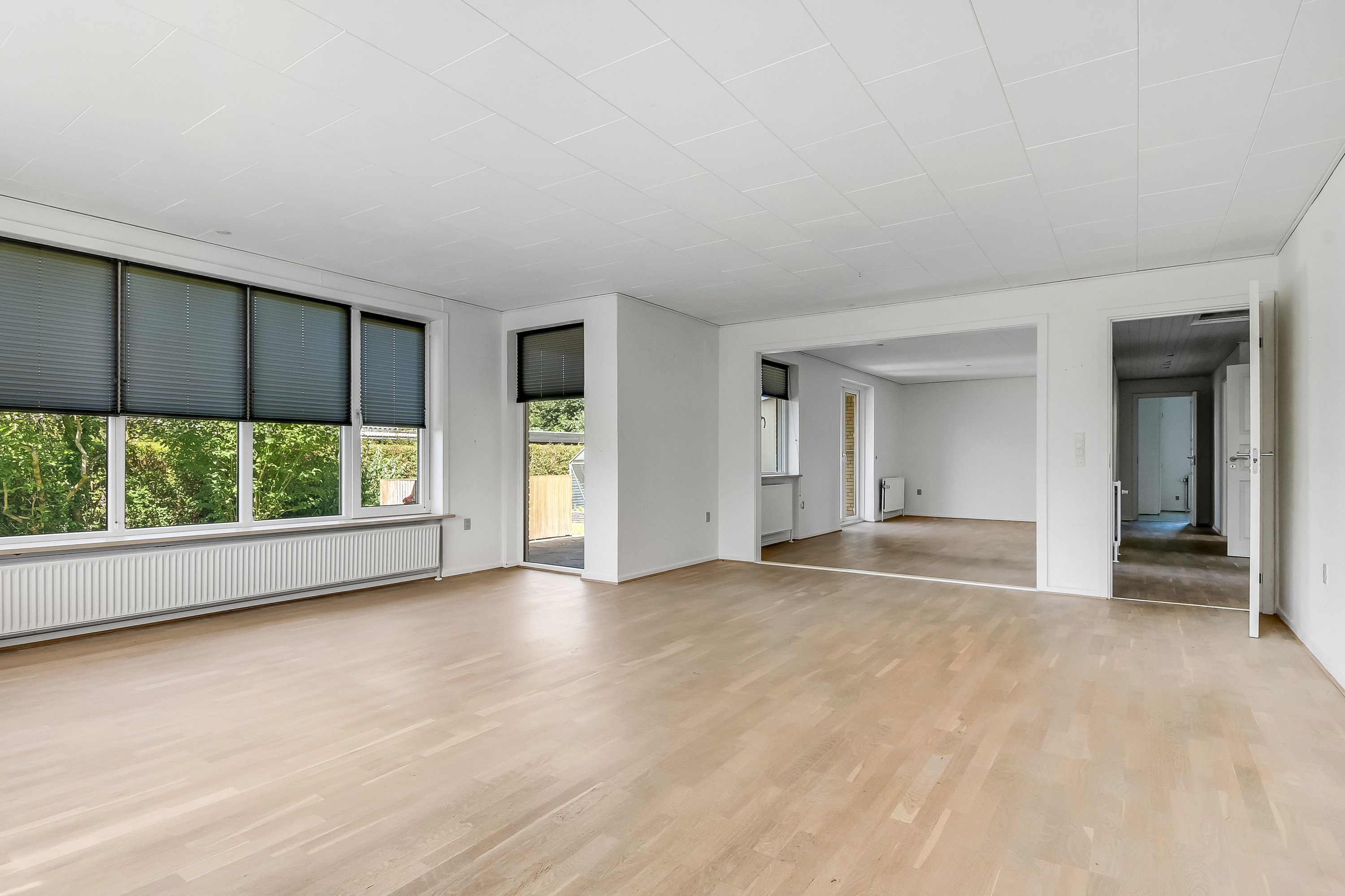 Fremhævet stue billede i fuldskærmstilstand. Billede af Havremarken 4, Resen, 7600 Struer