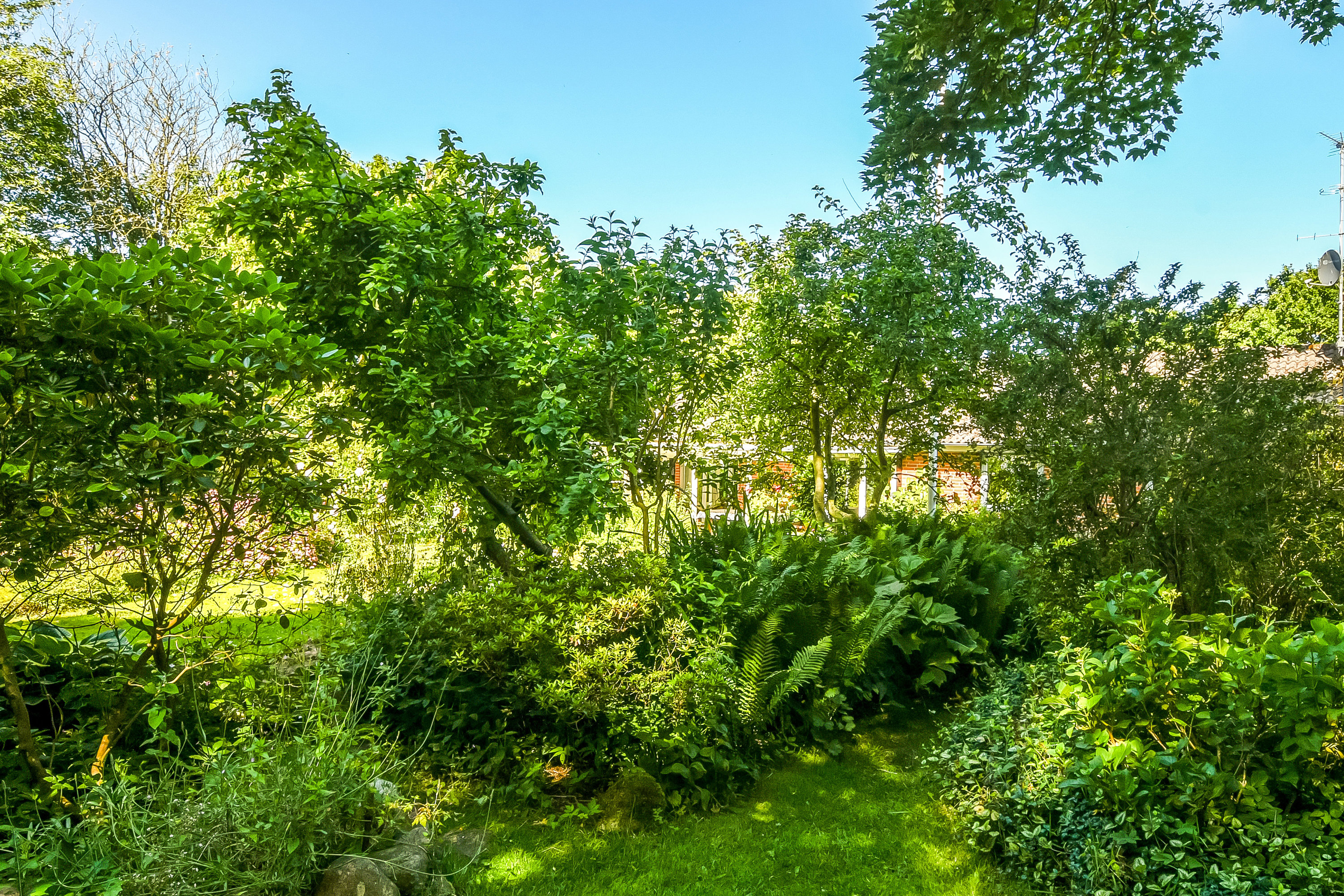 Fremhævet have billede i fuldskærmstilstand. Billede af Bettevej 1B, Ølby, 7600 Struer