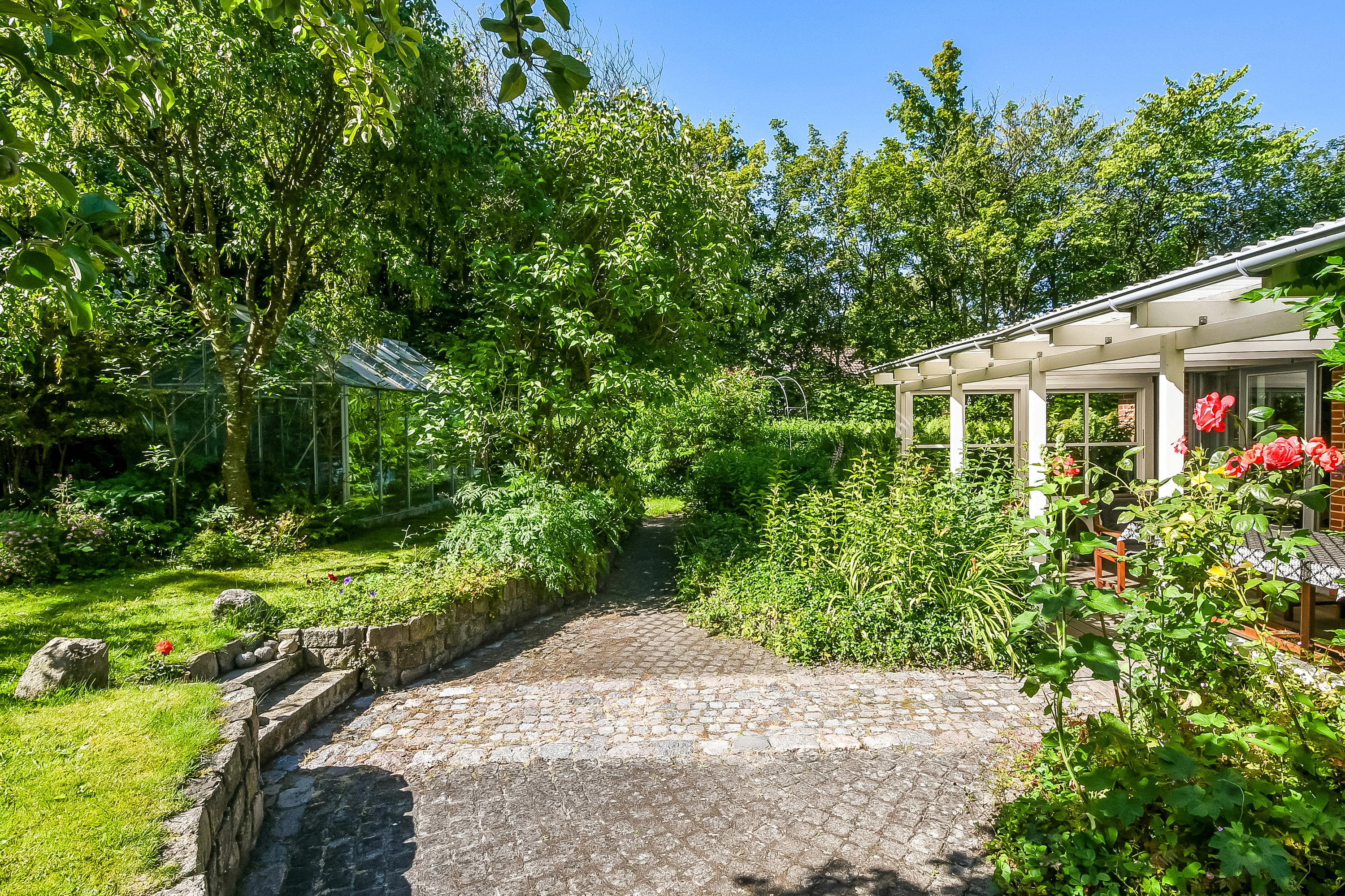 Fremhævet have billede i fuldskærmstilstand. Billede af Bettevej 1B, Ølby, 7600 Struer