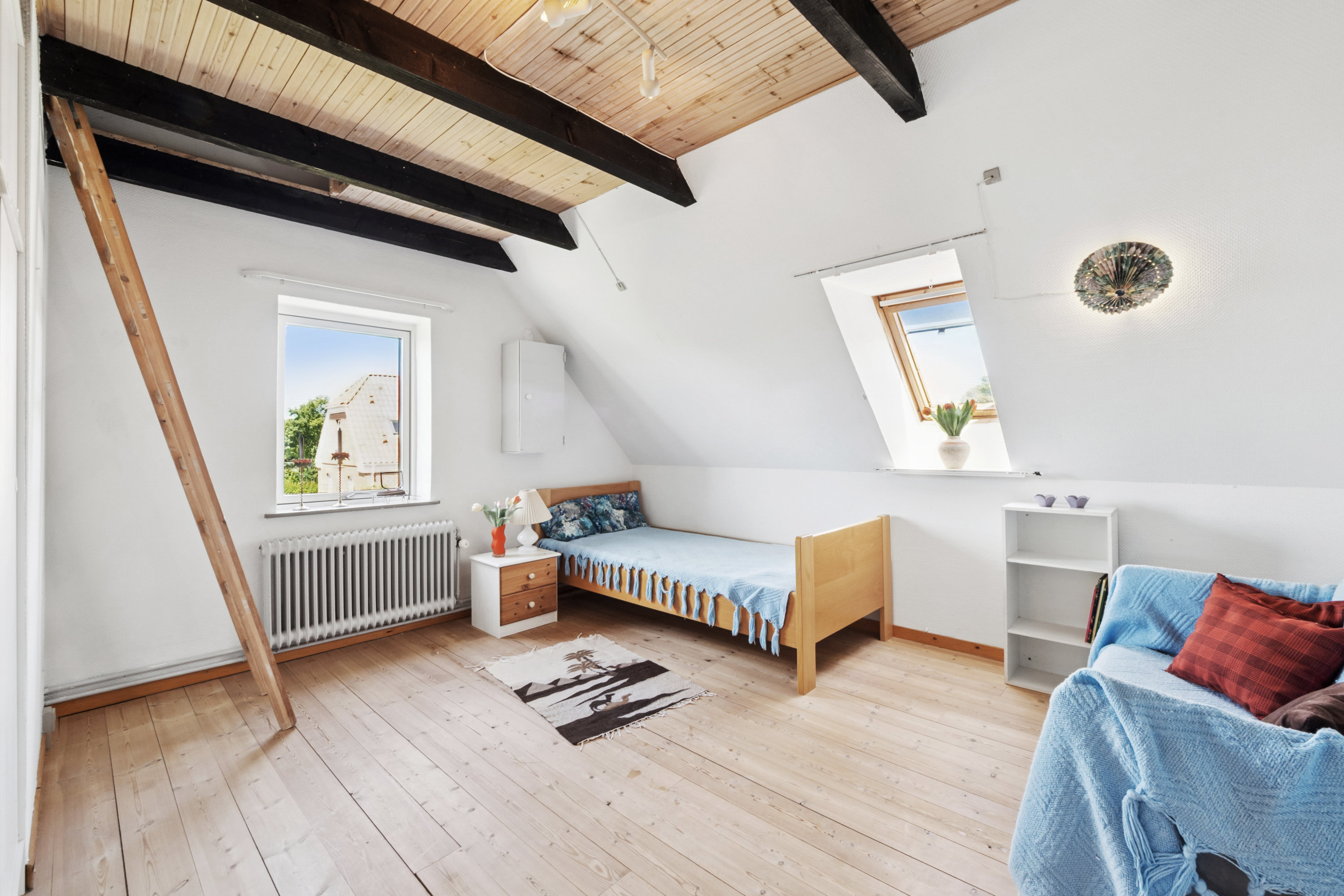 Fremhævet stue billede i fuldskærmstilstand. Billede af Holstebrovej 167, Ravnstrup, 8800 Viborg