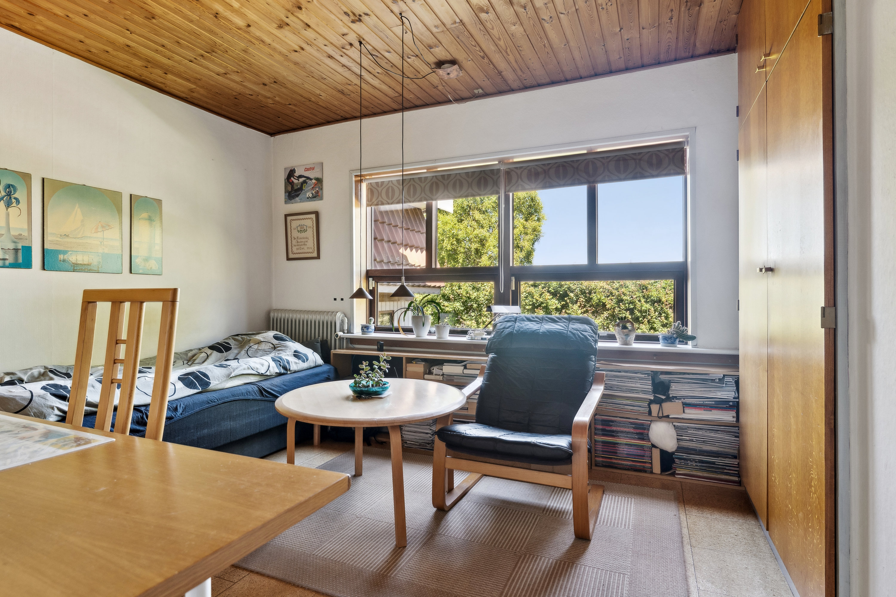 Fremhævet stue billede i fuldskærmstilstand. Billede af Lærkevej 15, 8850 Bjerringbro